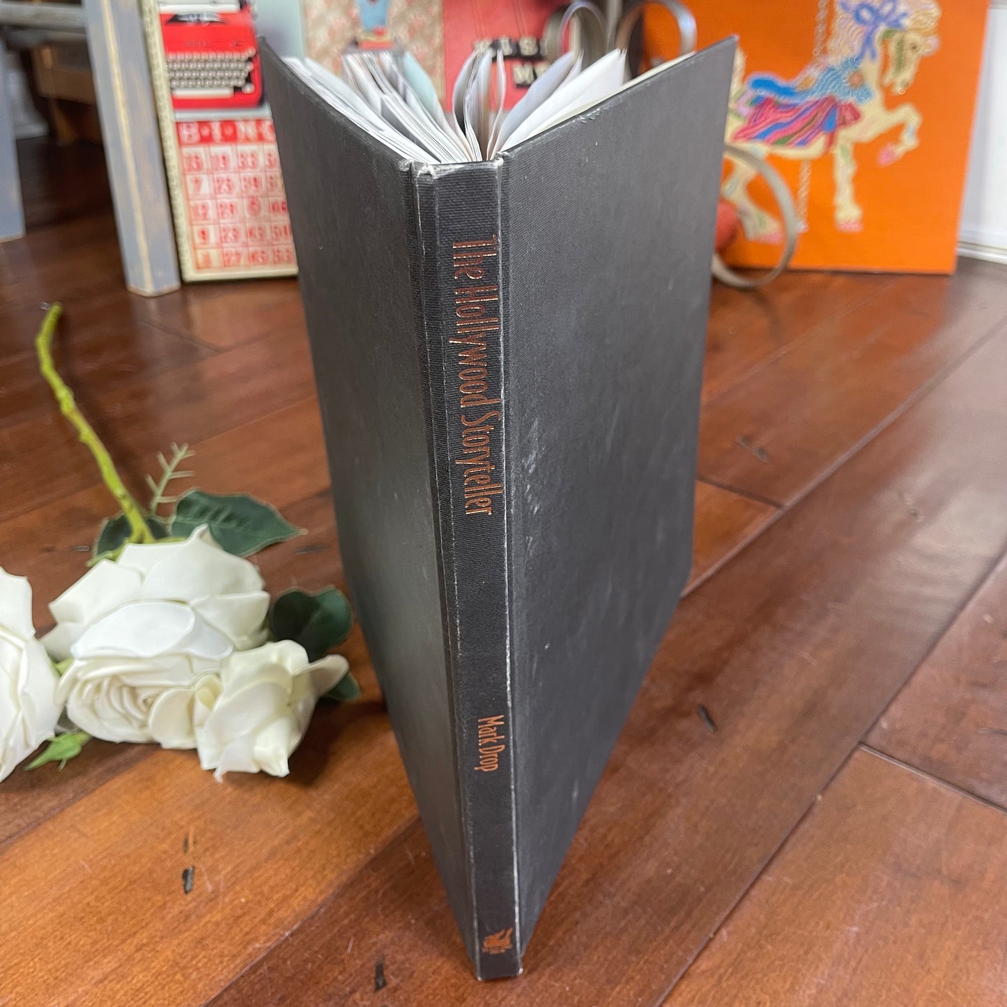 VINTAGE THE HOLLYWOOD STORYTELLER HARDCOVER BOOK