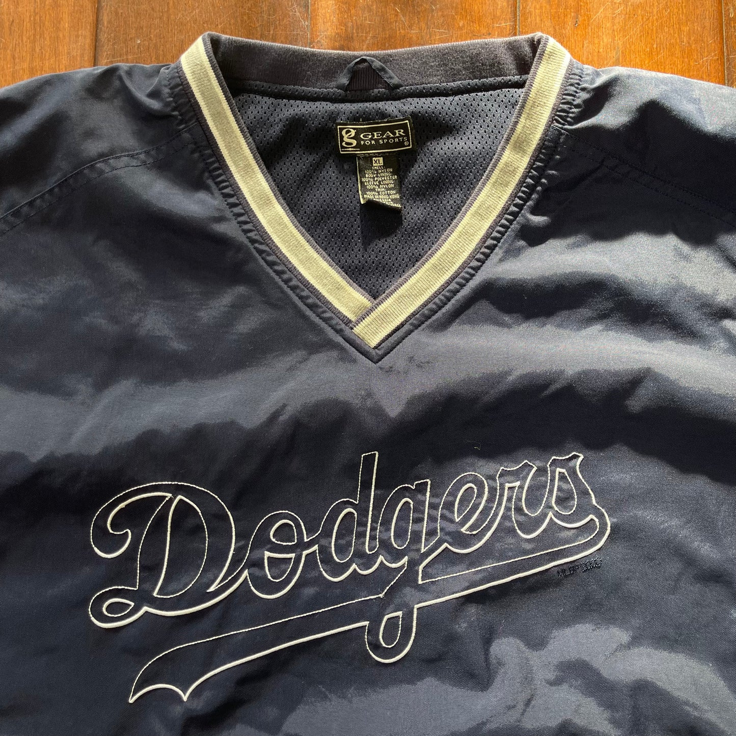 VINTAGE DODGERS 2000 WINDBREAKER PULLOVER