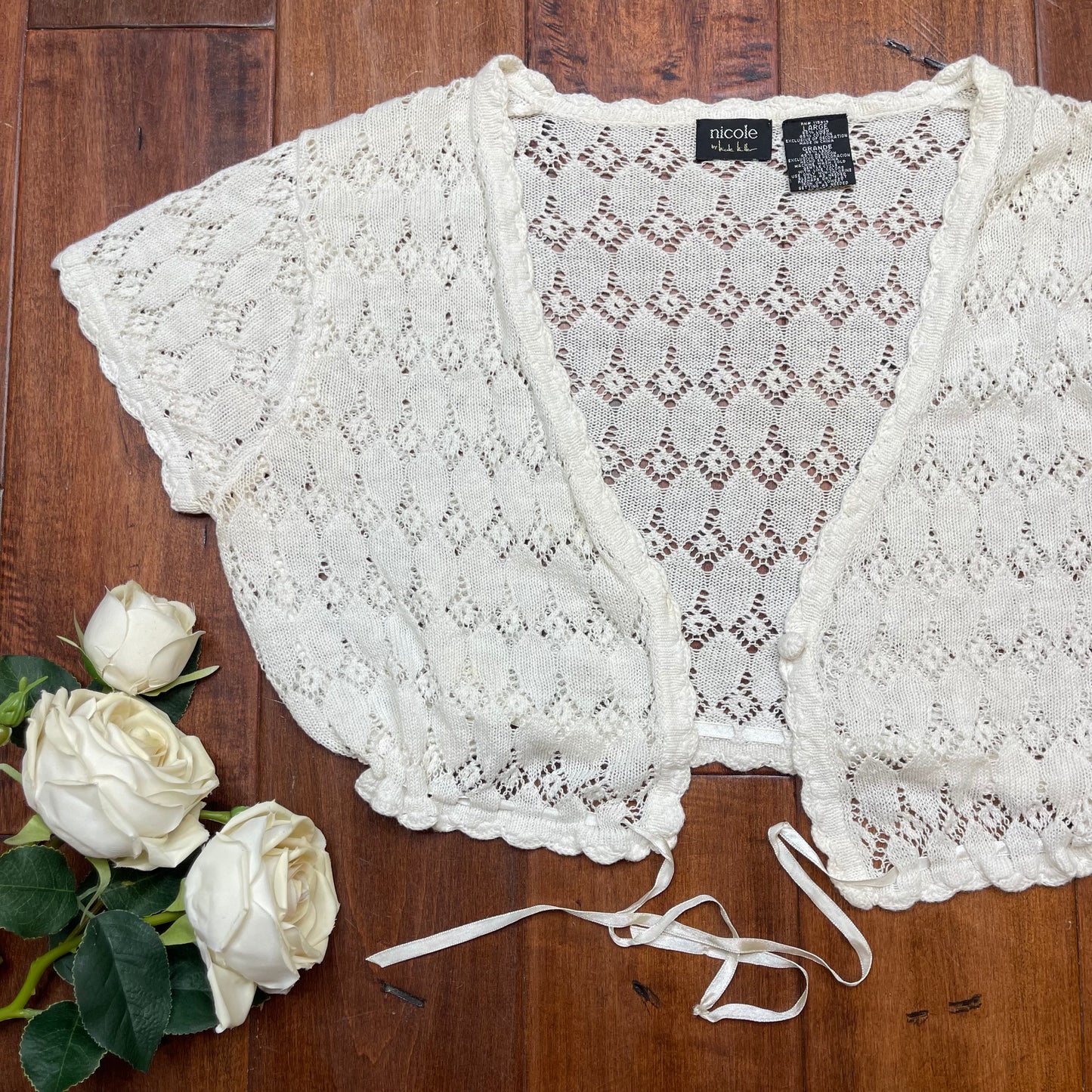 THRIFTED NICOLE MILLER KNIT TOP