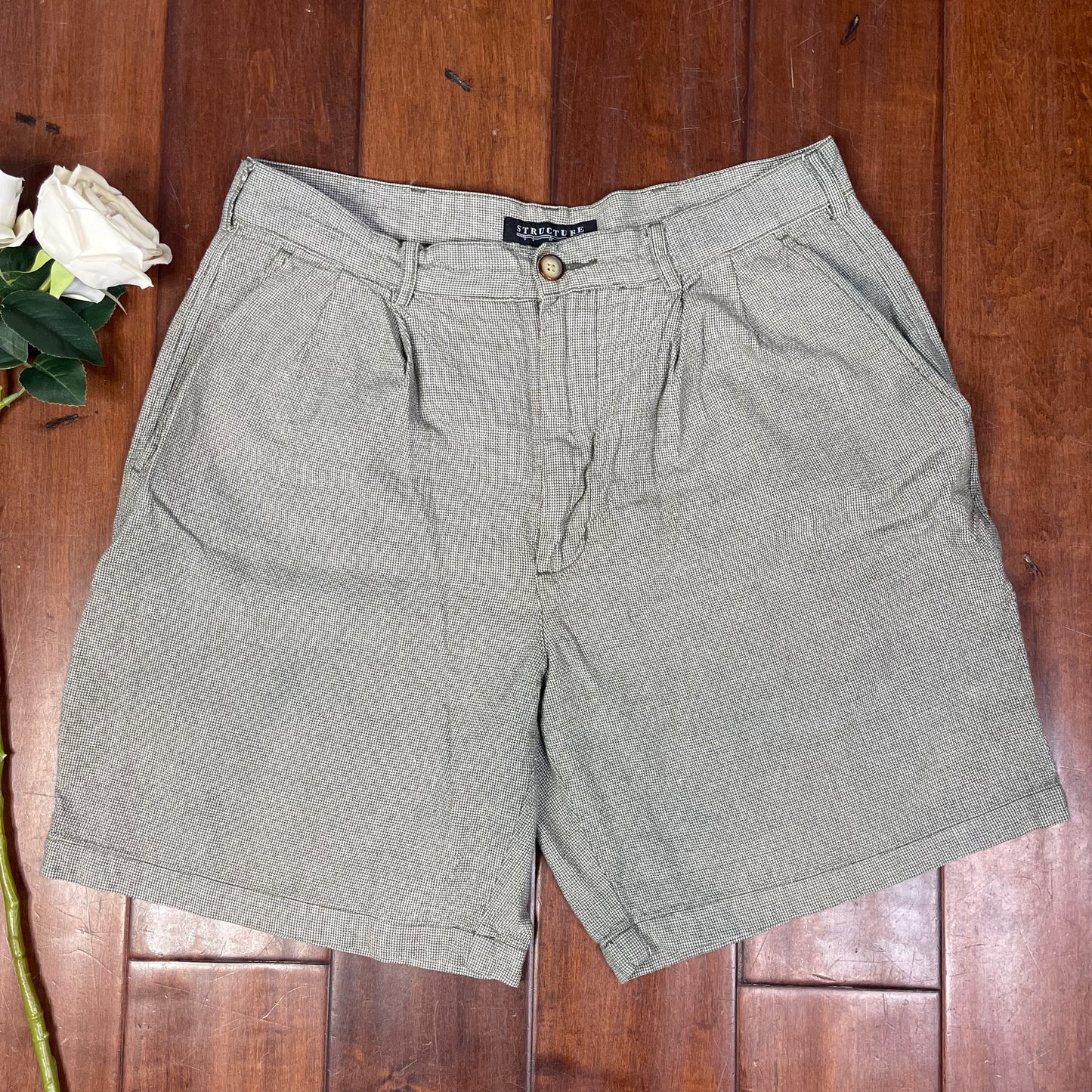 VINTAGE LIGHT ACADEMIA SHORTS