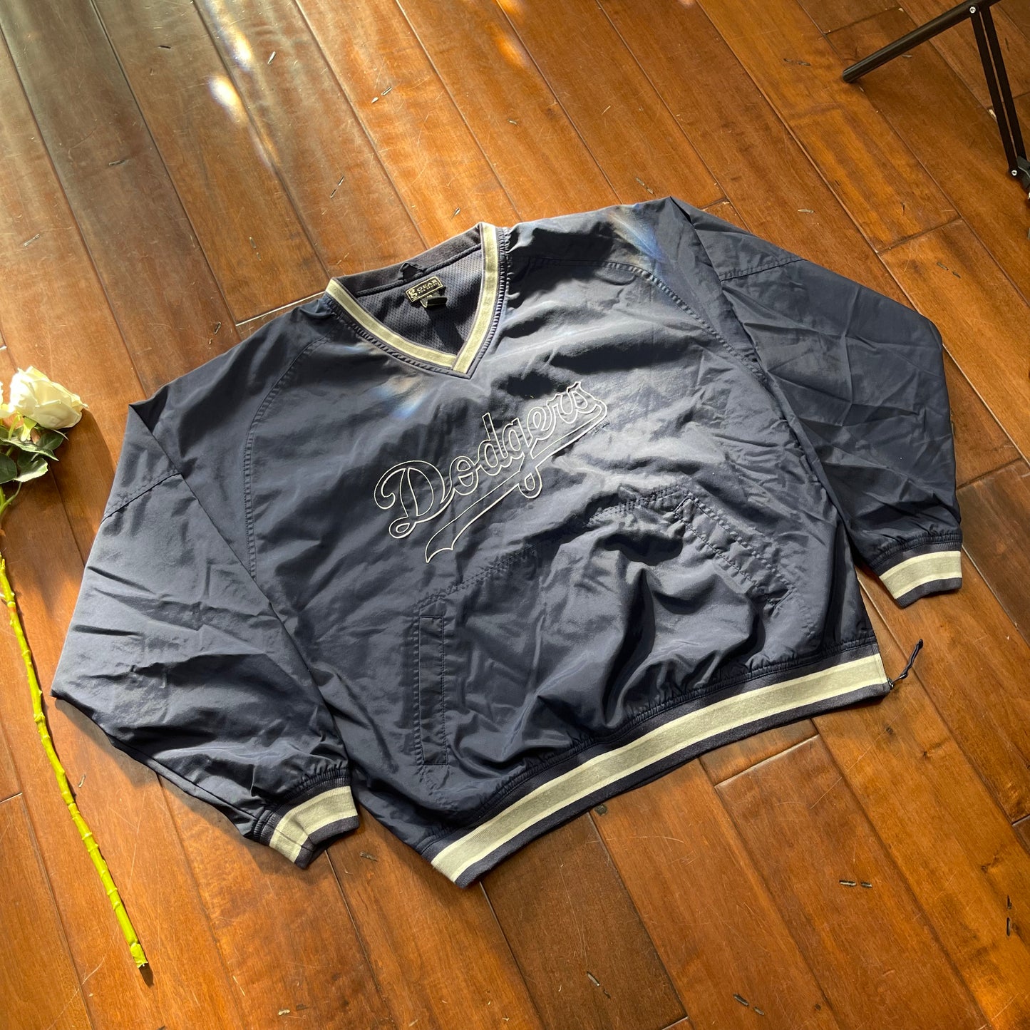 VINTAGE DODGERS 2000 WINDBREAKER PULLOVER
