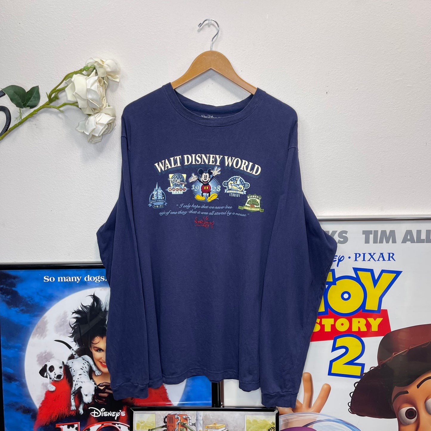 Vintage Y2K Walt Disney World Long Sleeve