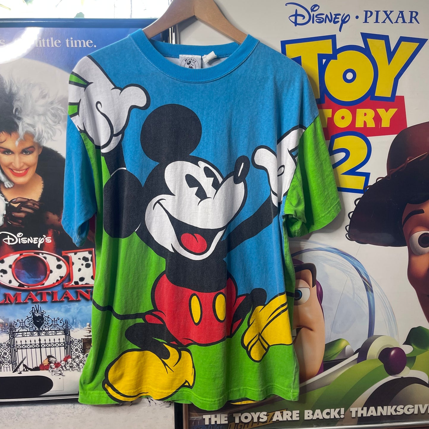 Vintage Mickey Mouse Double-Sided T-Shirt