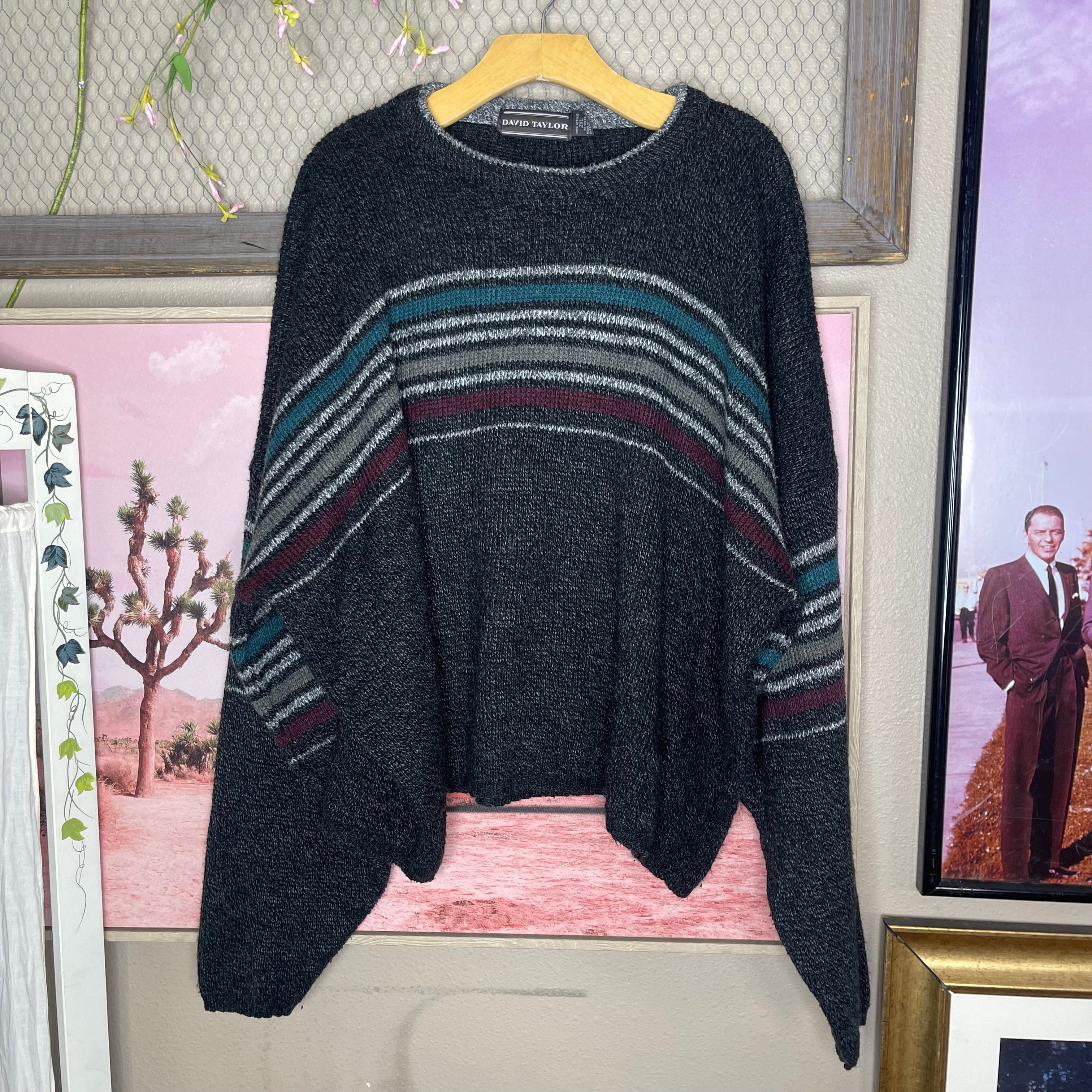 VINTAGE 90 S DAVID TAYLOR BOXED SWEATER