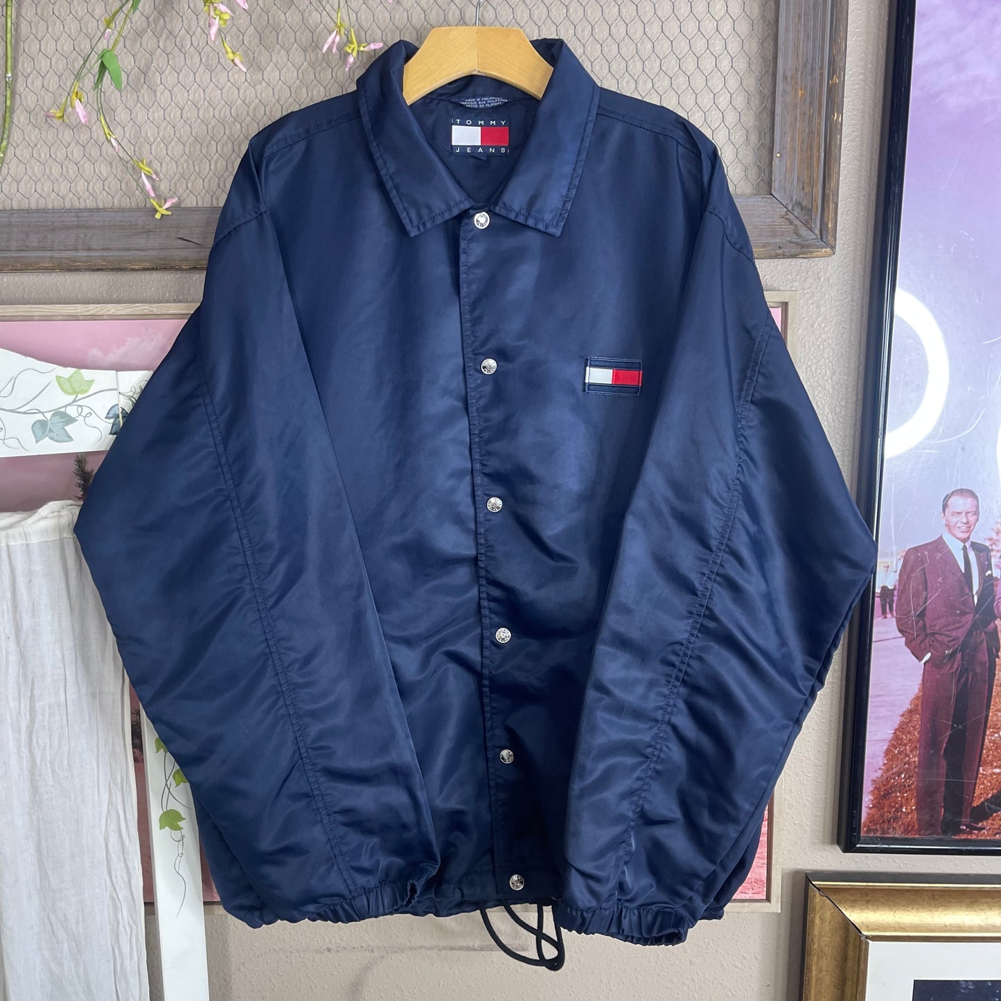 THRIFTED TOMMY JEANS LIGHT JACKET