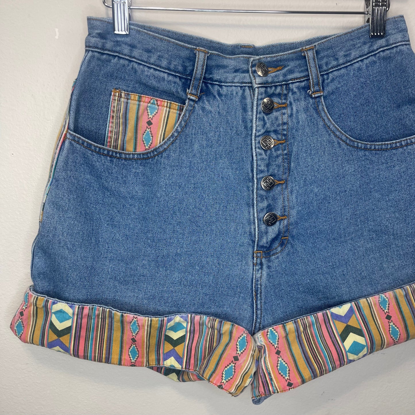 Vintage 90’s High-Waisted Jean Shorts