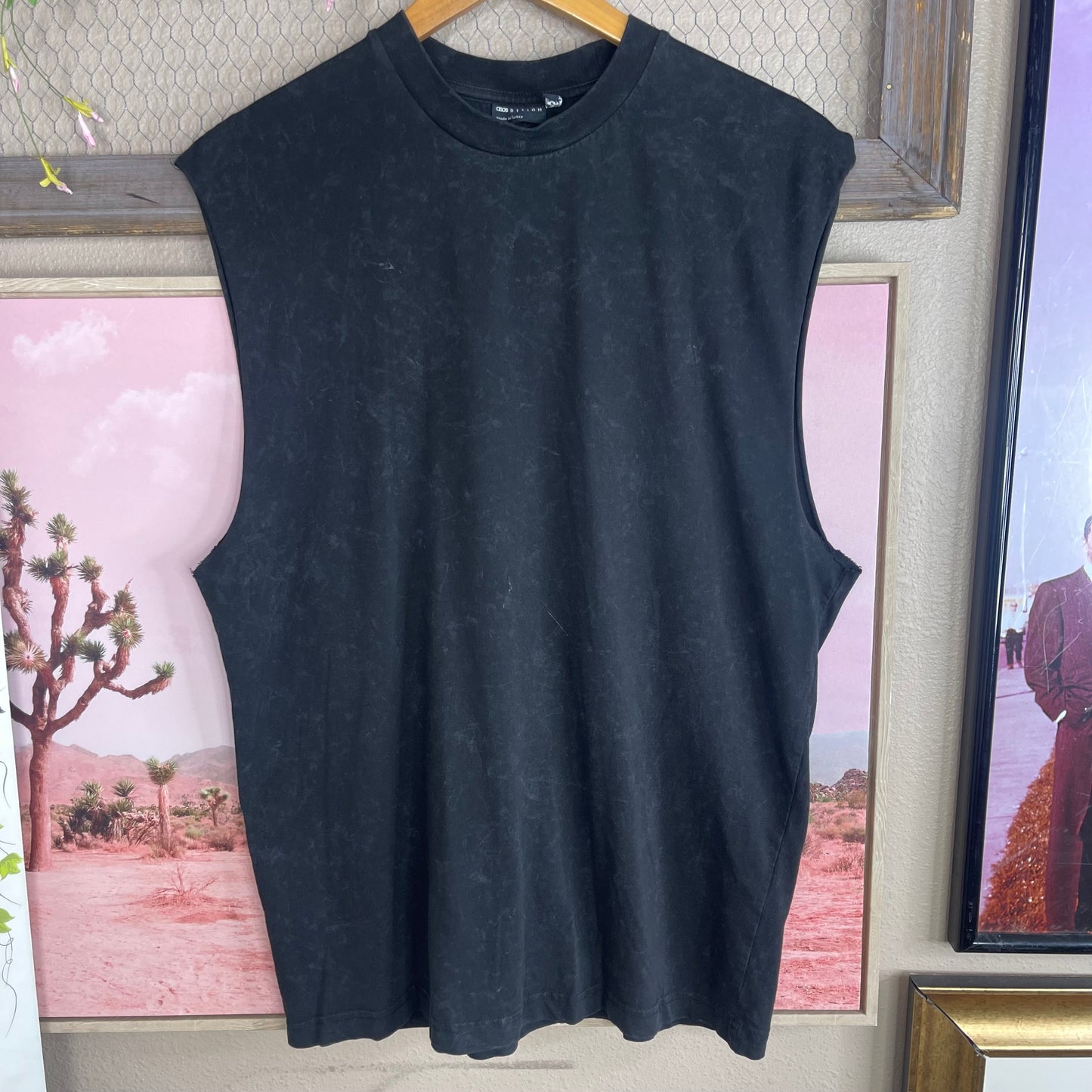 THRIFTED ASOS “FUTURE” SLEEVELESS T-SHIRT