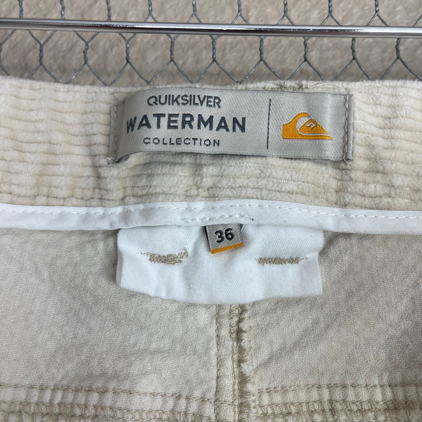 THRIFTED QUIKSILVER WATERMAN COLLECTION CORDUROY SHORTS