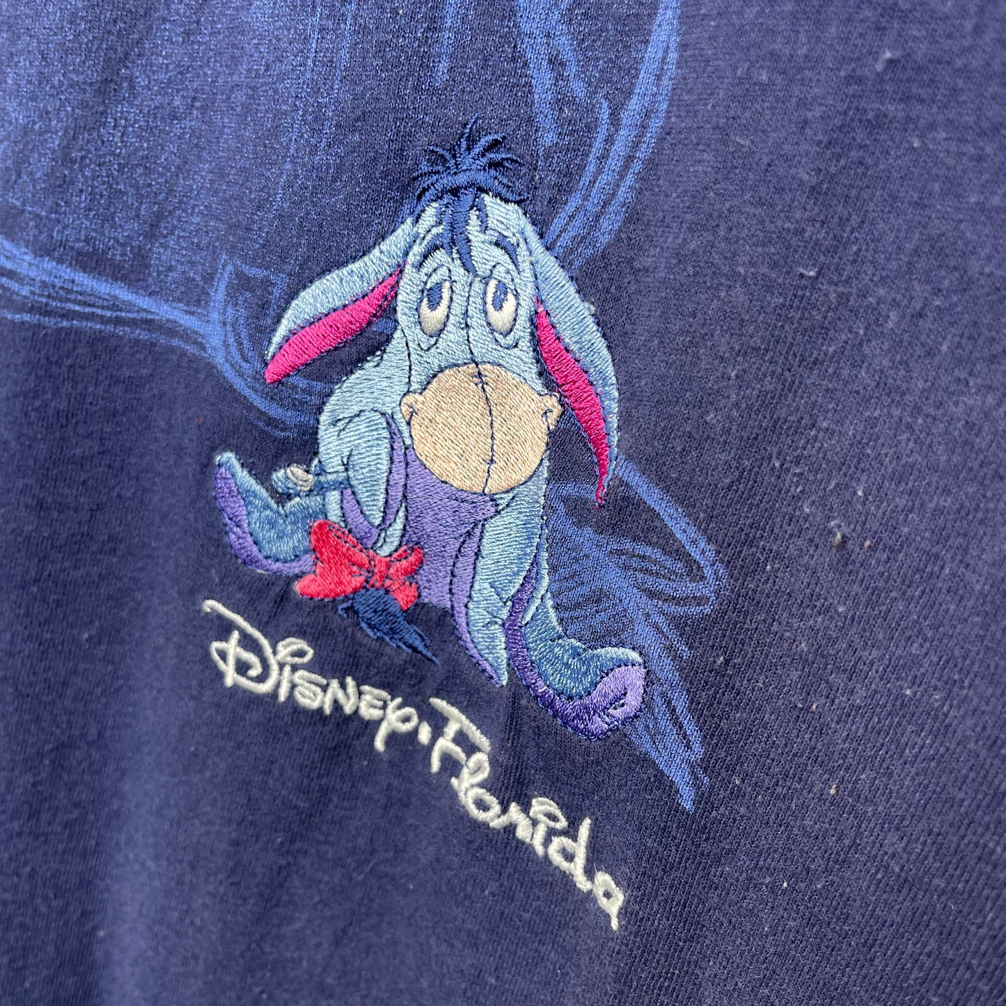 Vintage Disney Florida Eeyore Embroidered T-Shirt