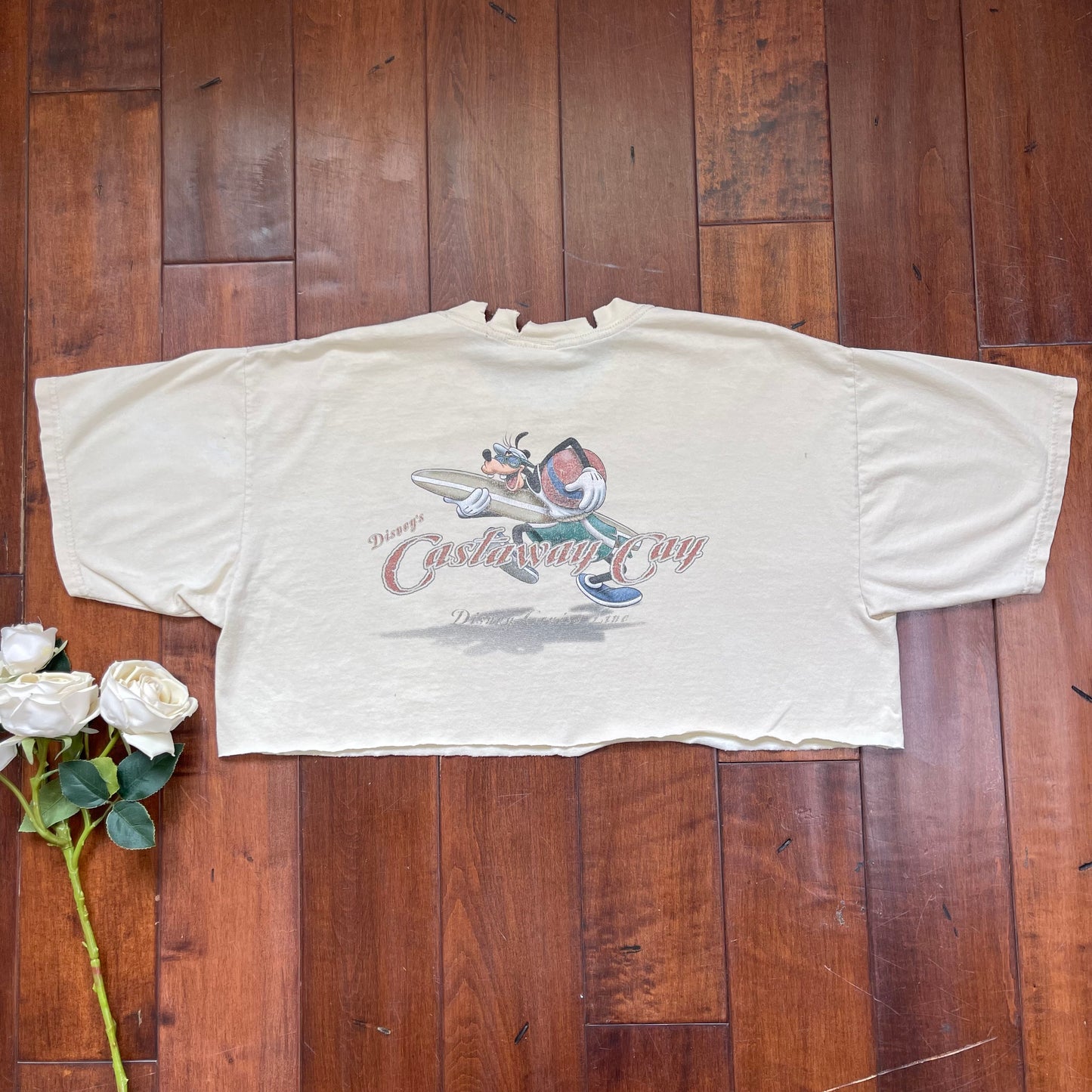 Vintage Y2K Disney Cruise Line Goofy T-Shirt