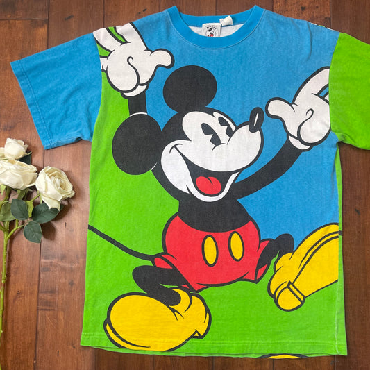 Vintage Mickey Mouse Double-Sided T-Shirt