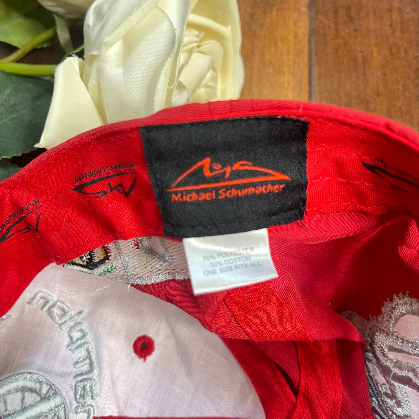 Vintage Ferrari Hat F1 Michael Schumacher 7 Times World Champion Formula 1 Official Cap