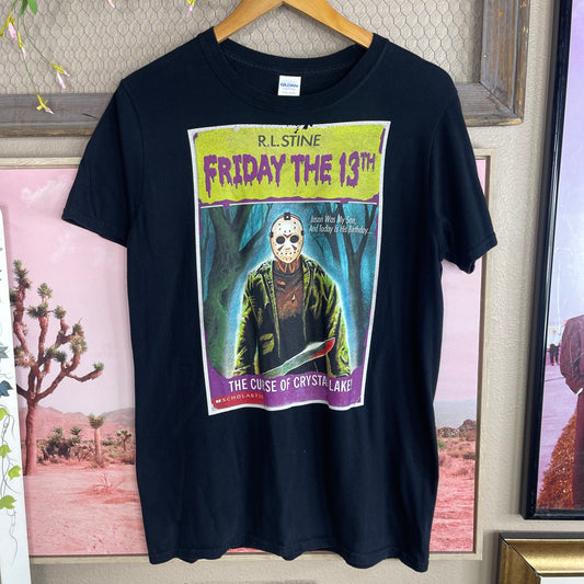 THRIFTED “R.L. STINE FRIDAY THE 13TH” T-SHIRT