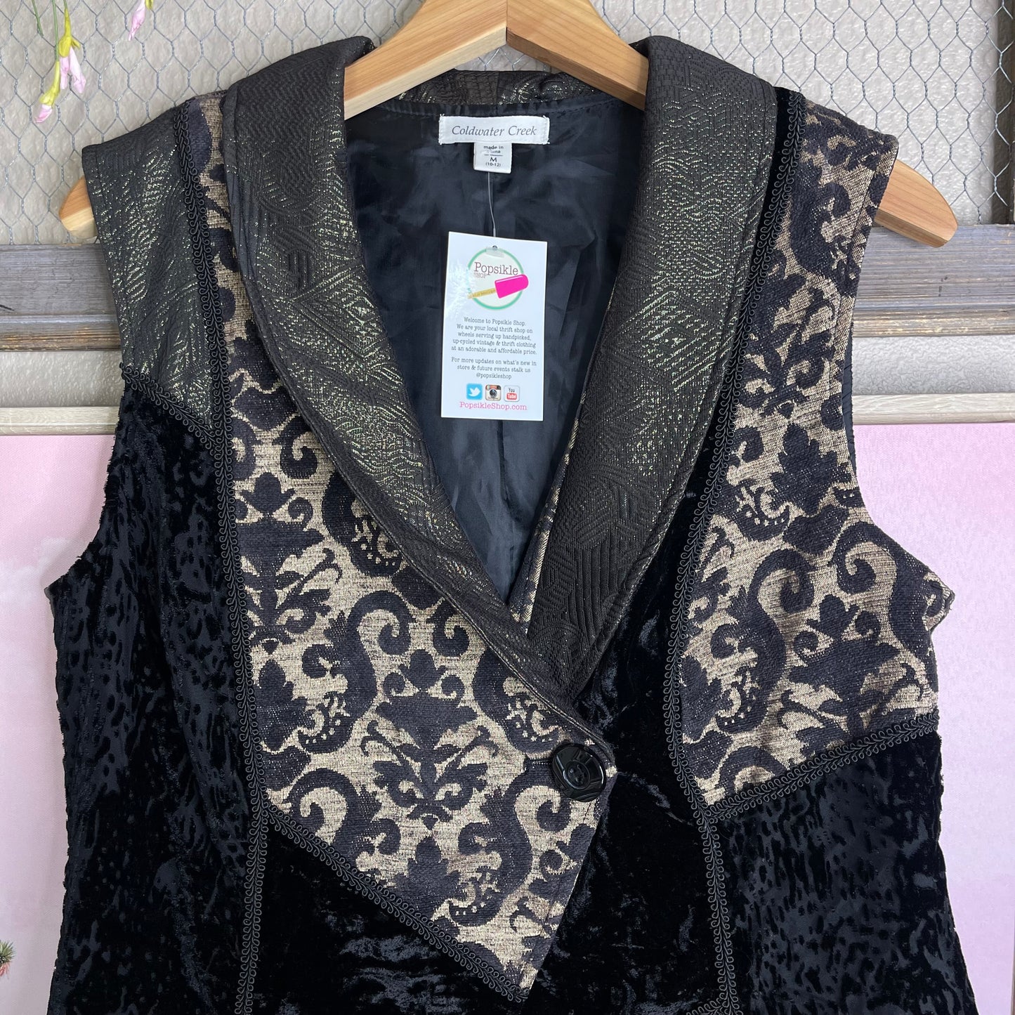 Thrifted Coldwater Creek Whimsygoth Fairy Vest