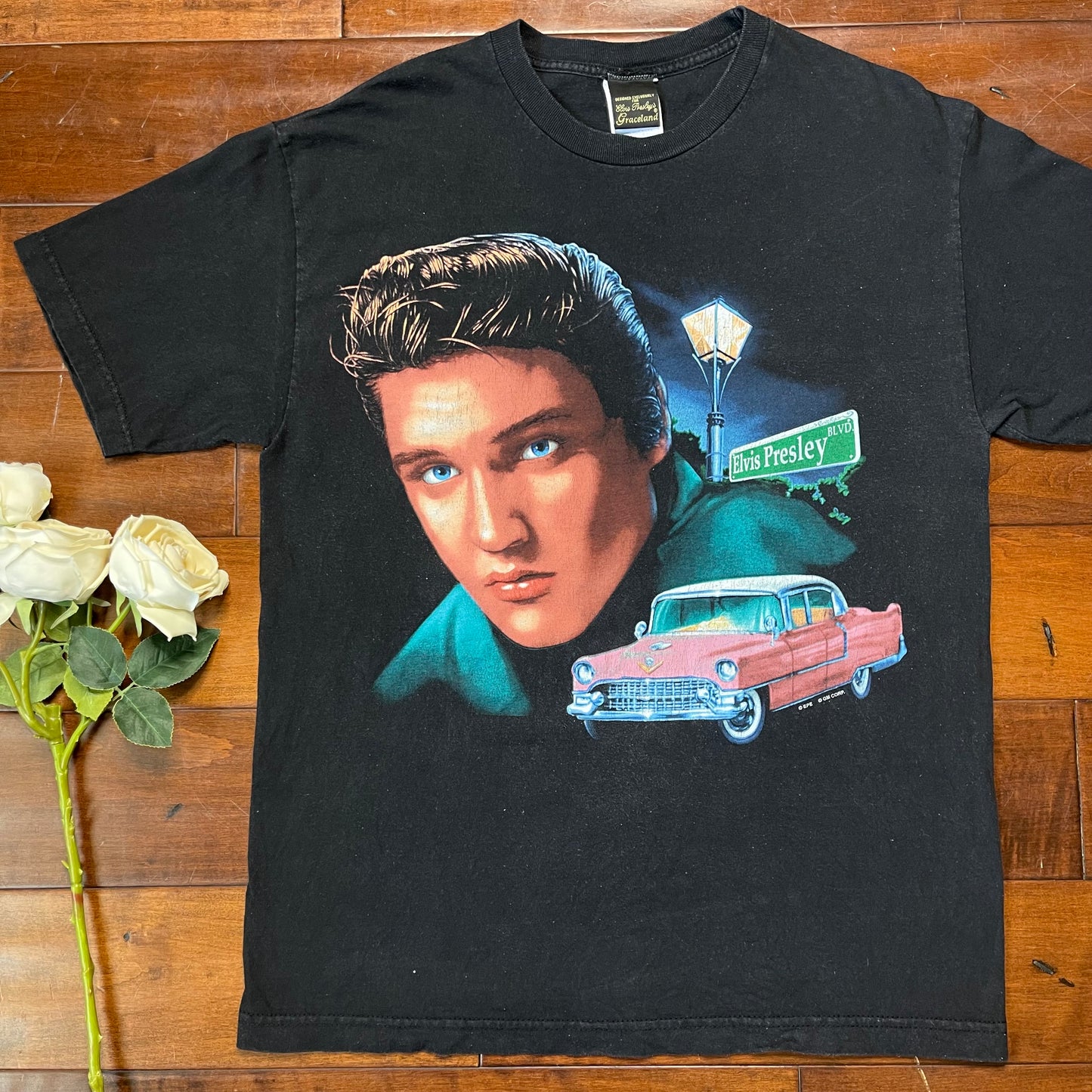 Vintage 1999 Elvis Presley Graceland T-Shirt