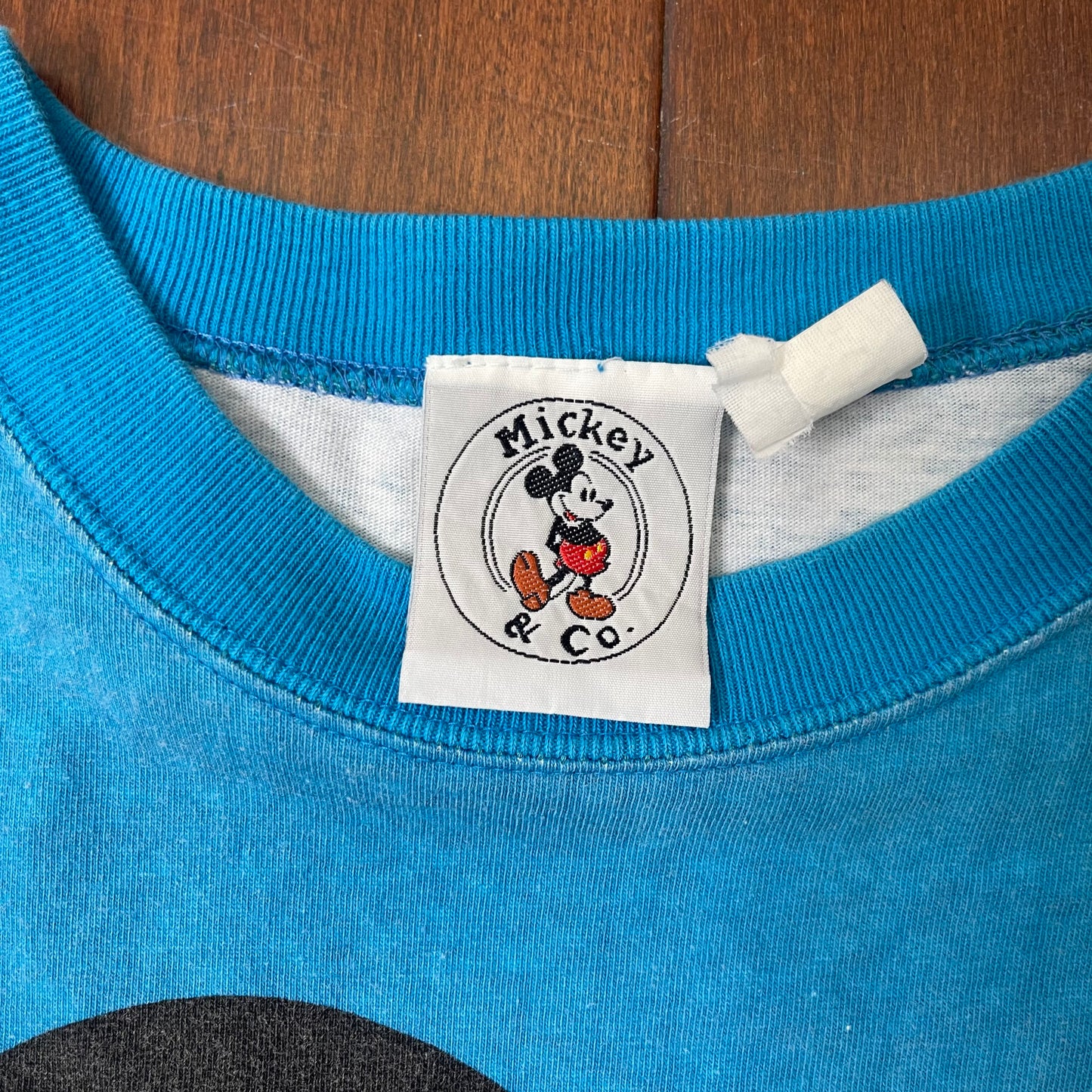 Vintage Mickey Mouse Double-Sided T-Shirt