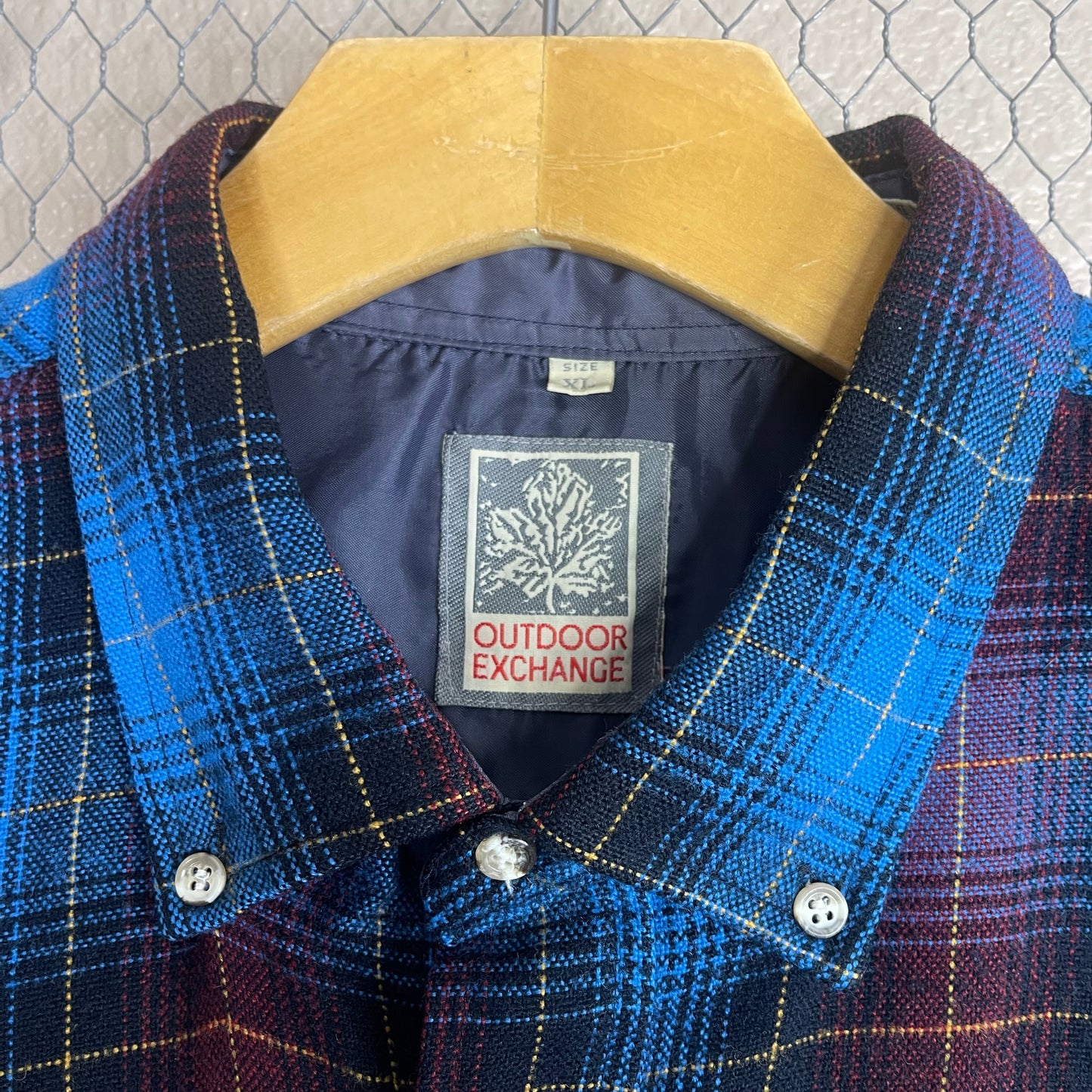 VINTAGE GRUNGE CROPPED FLANNEL