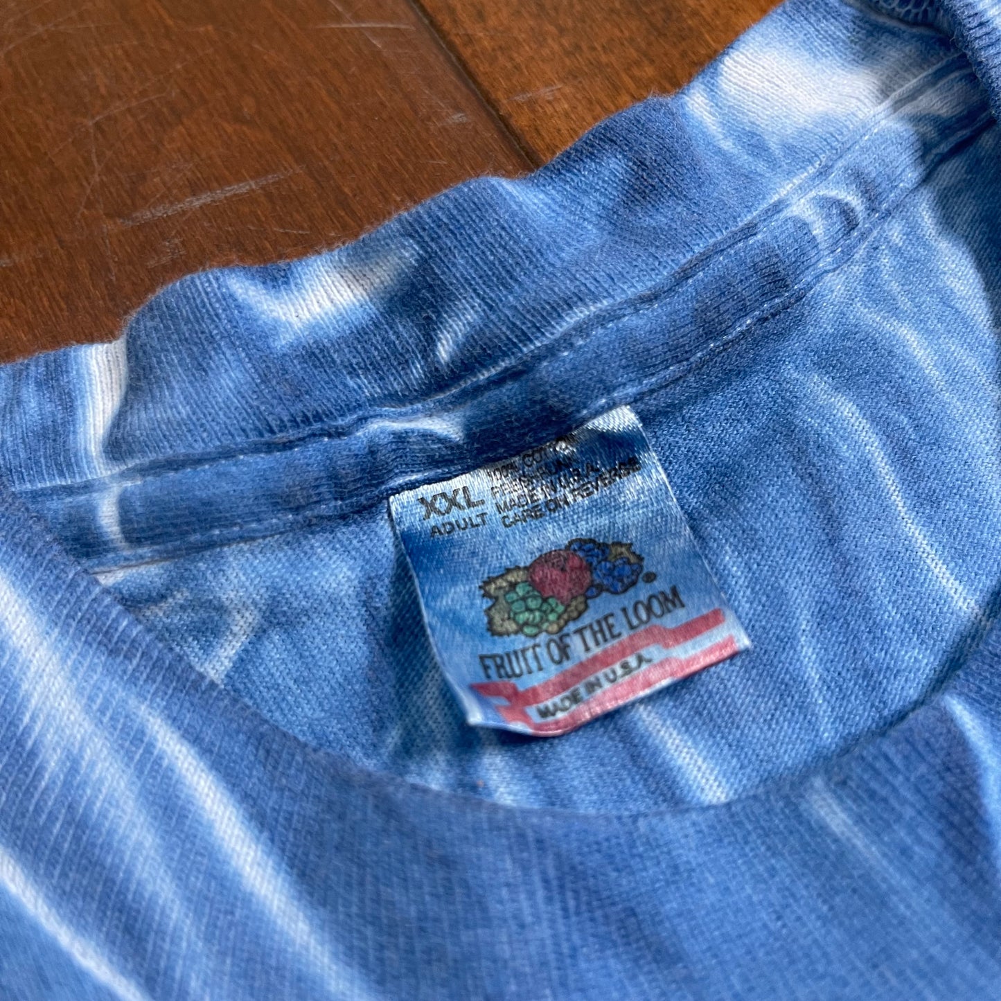 Vintage Dolphins Tie-Dye Single-Stitched T-Shirt