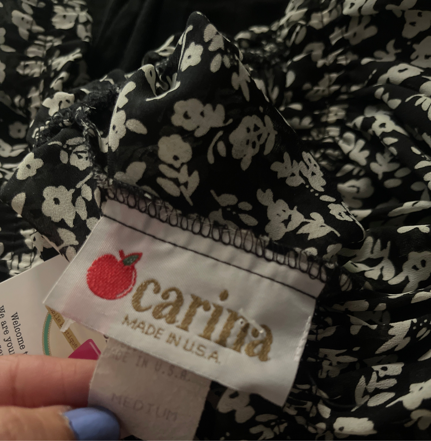 Vintage 90’s Carina Off-The-Shoulder Mini Dress