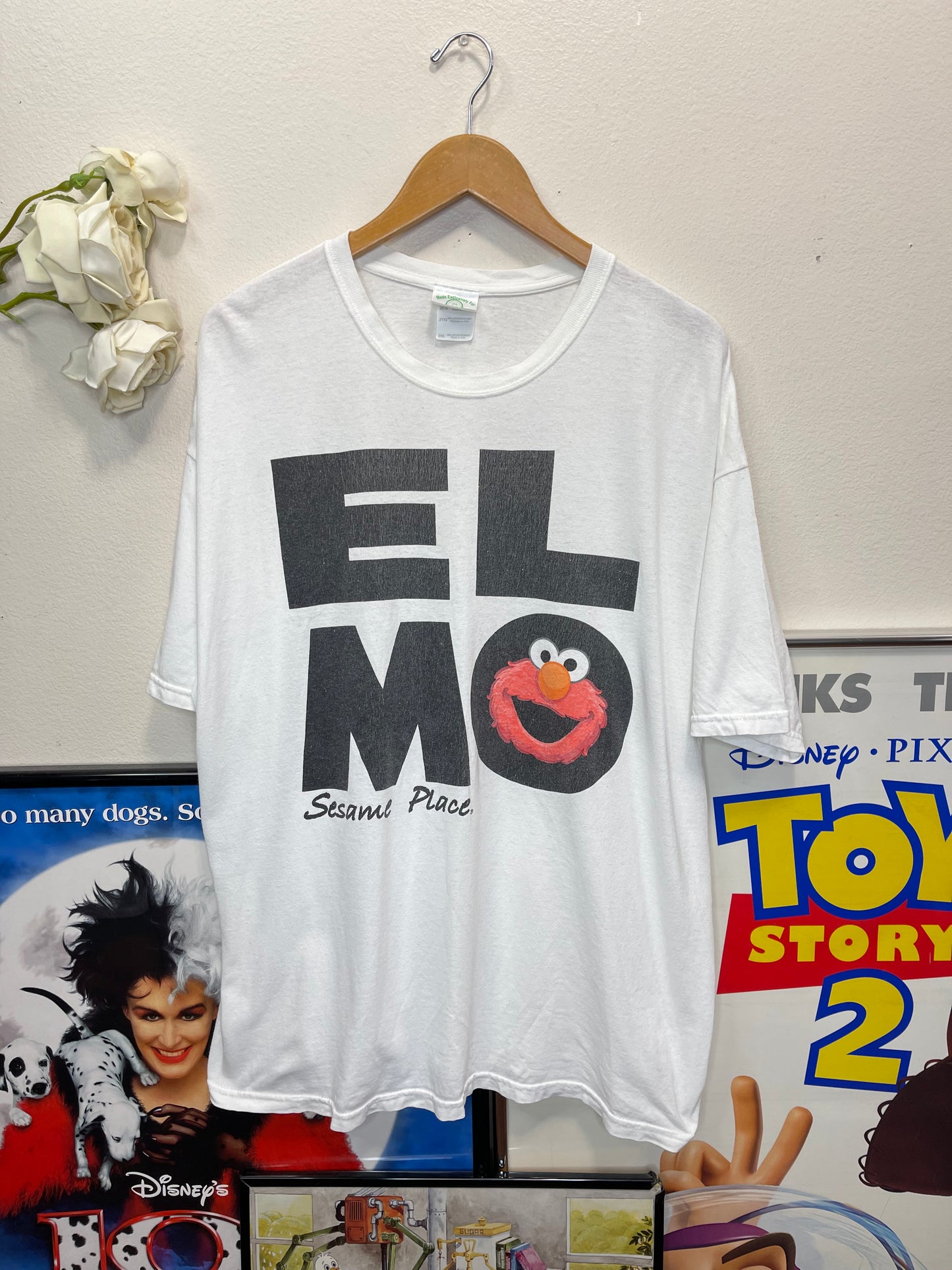 Thrifted Elmo Sesame Street T-Shirt