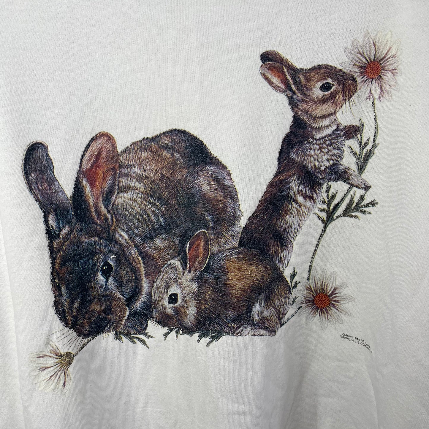 VINTAGE BUNNIES CREWNECK SWEATER