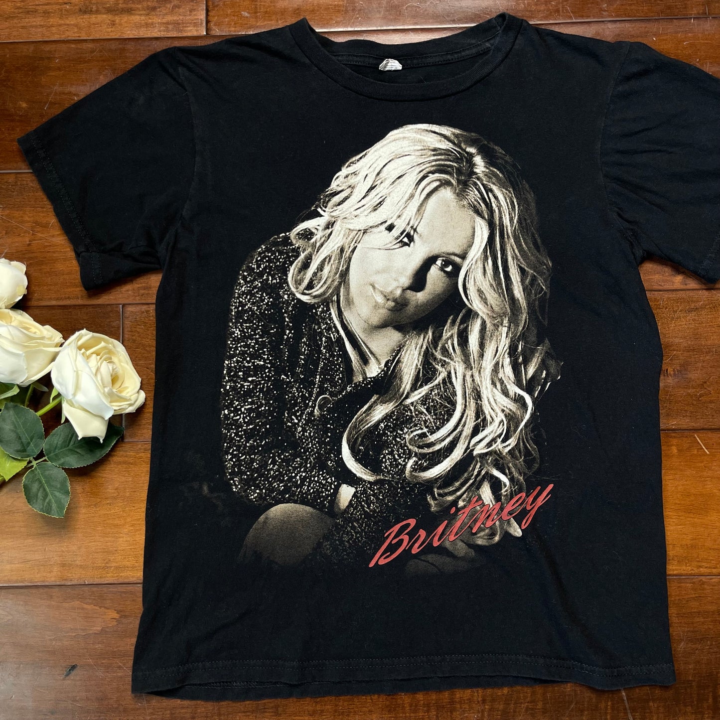 Thrifted Britney Spears Femme Fatale 2011 Tour T-Shirt