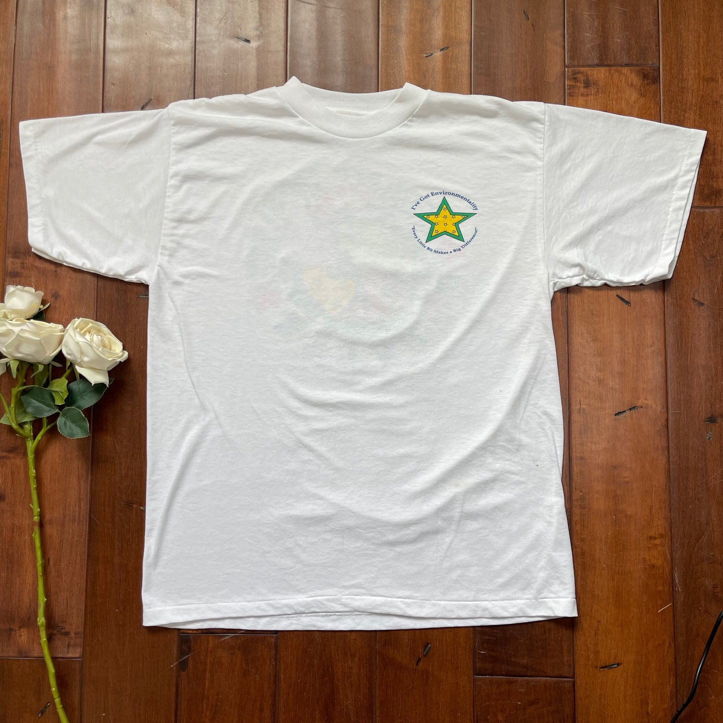 Vintage 90’s Rare Disney Jiminy Cricket Recycle T-Shirt