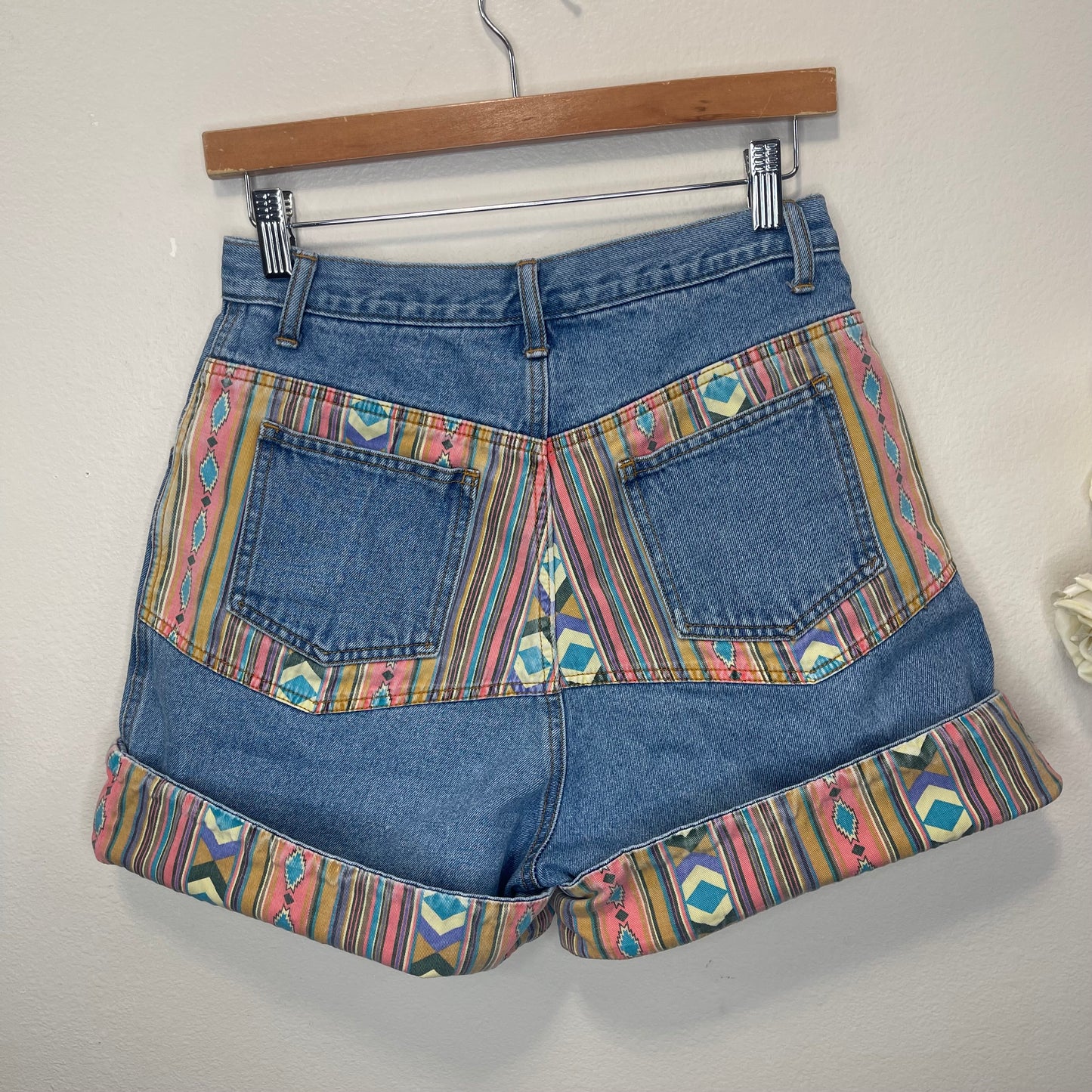 Vintage 90’s High-Waisted Jean Shorts