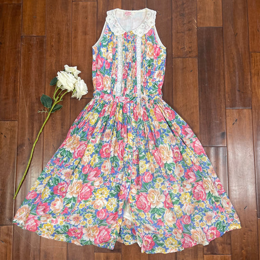 VINTAGE 60’S FLORAL DRESS