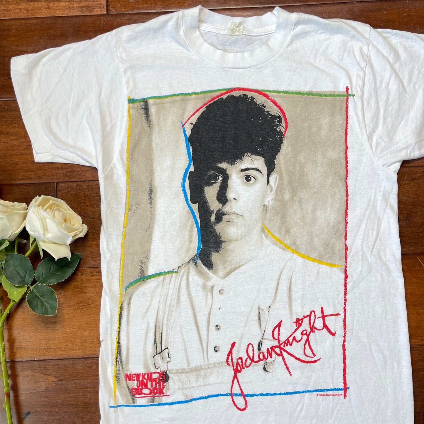 Vintage 1989 Kids On The Block Jordan Knight T-Shirt