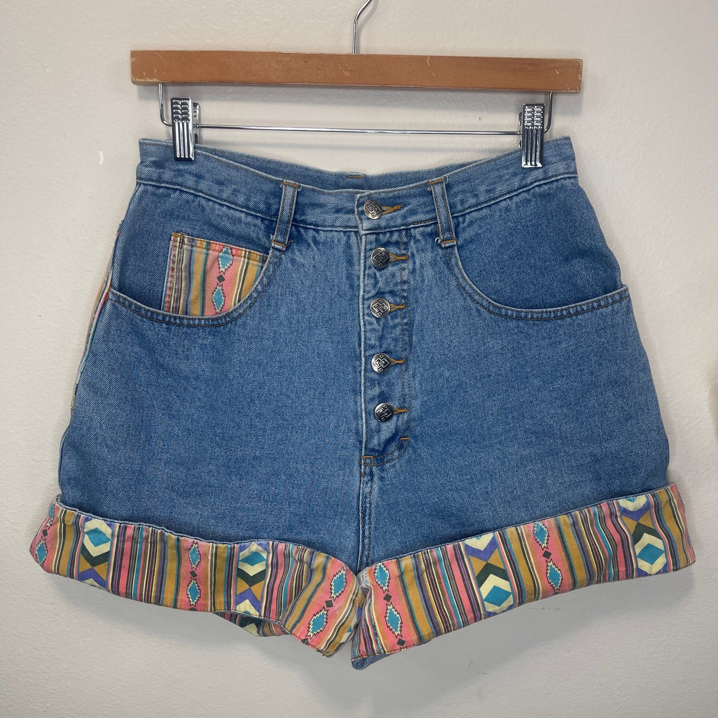 Vintage 90’s High-Waisted Jean Shorts