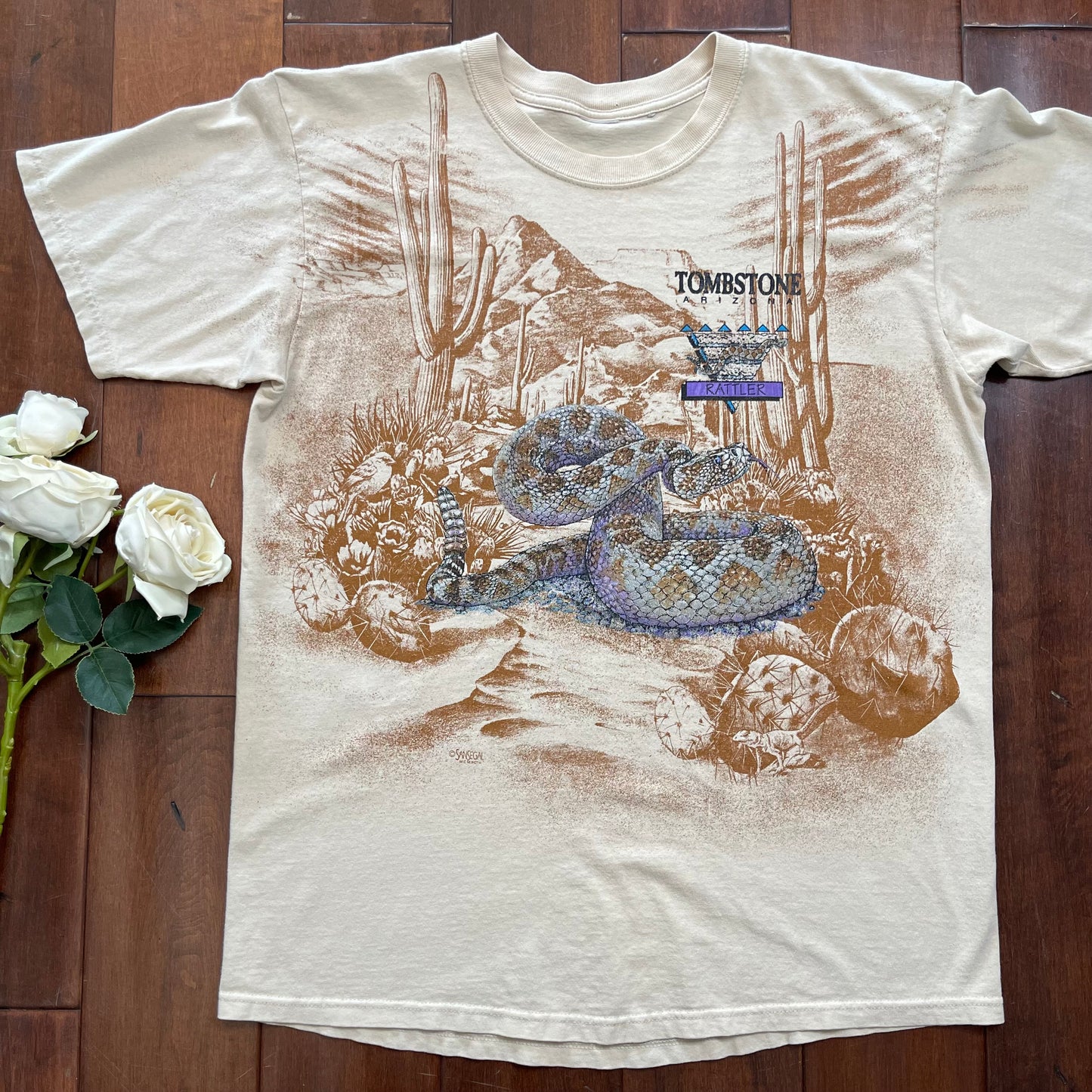 Vintage Tombstone Arizona Rattlesnake T-Shirt