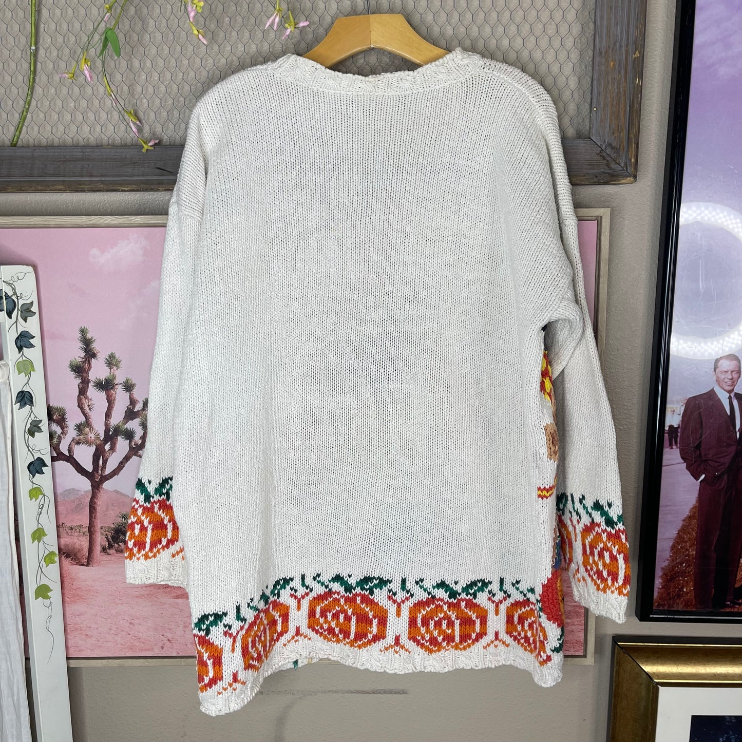 VINTAGE 90’S HALLOWEEN CHUNKY SWEATER