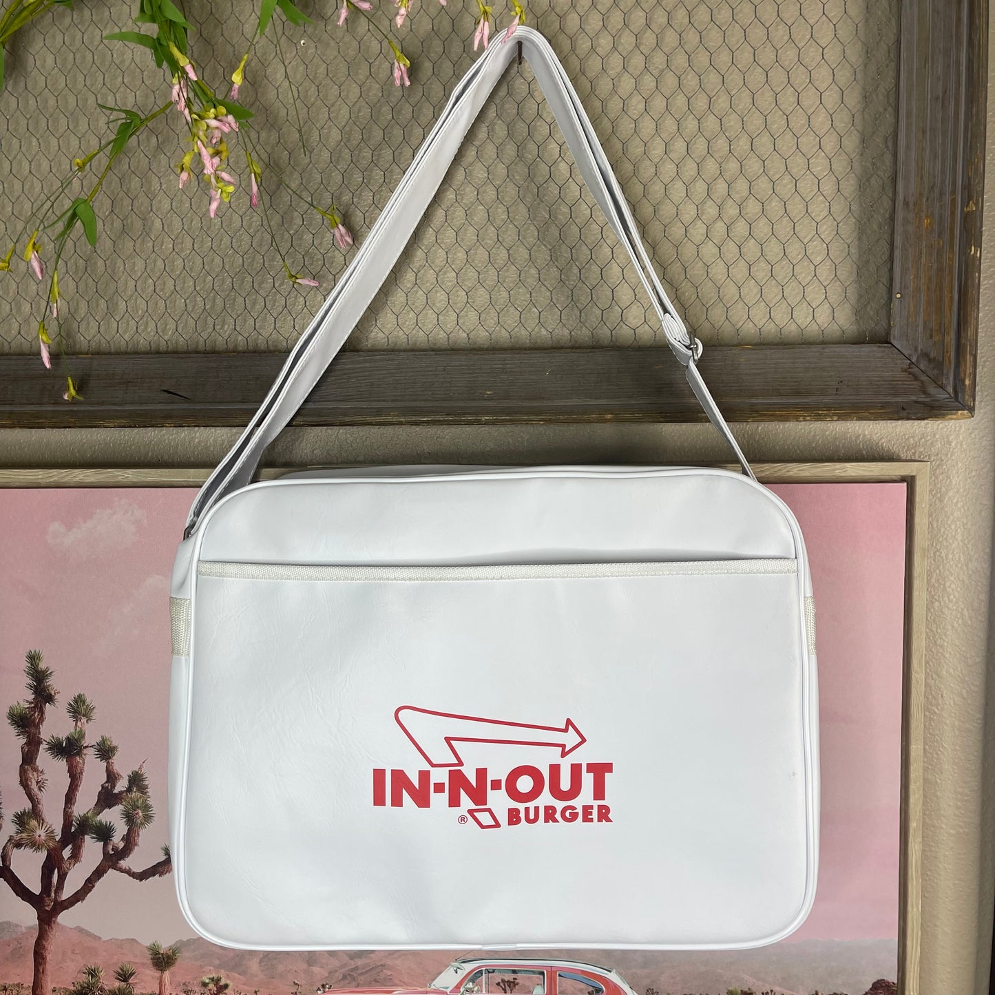 THRIFTED IN-N-OUT BURGER MESSANGER BAG