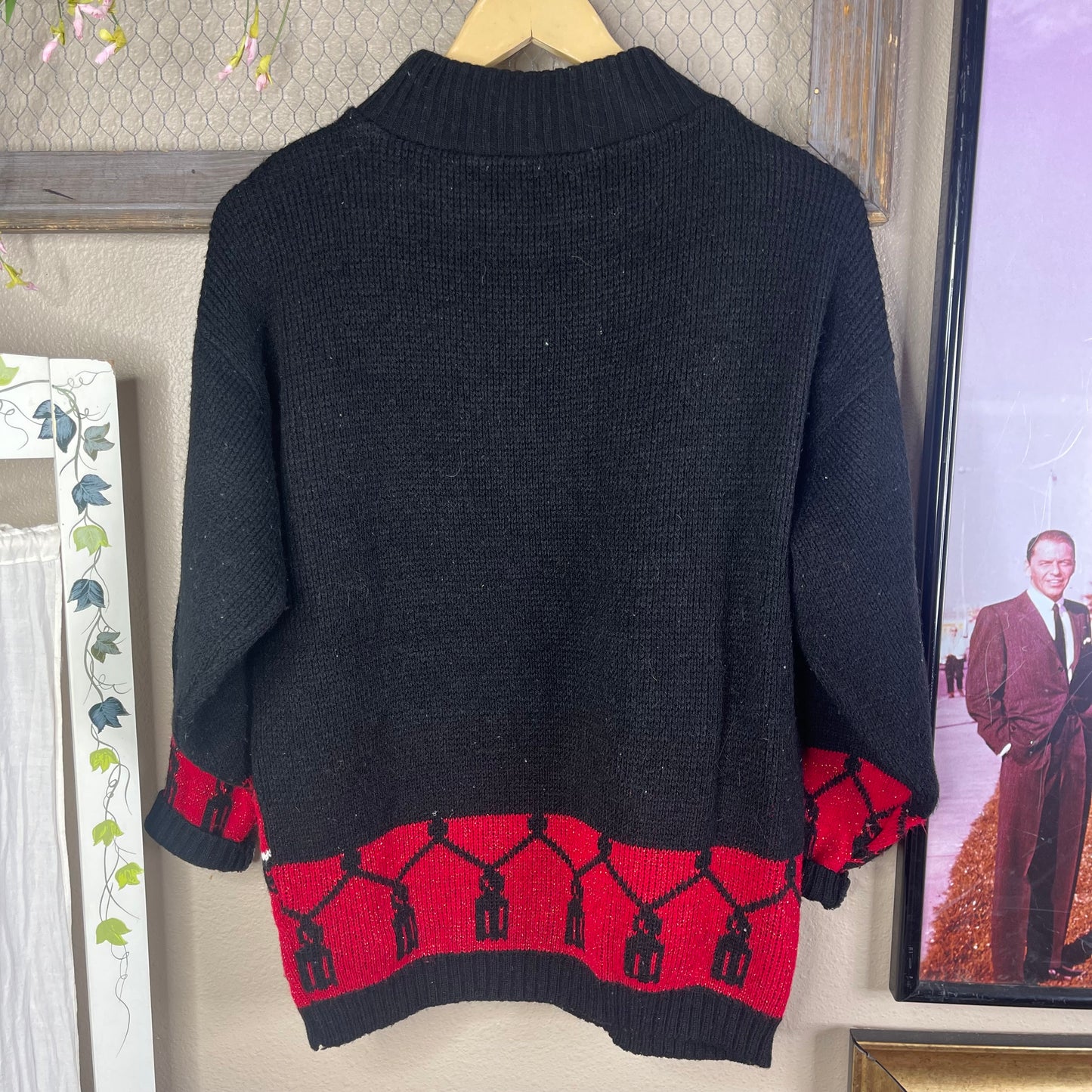 VINTAGE 80’S KITTY TURLENECK SWEATER