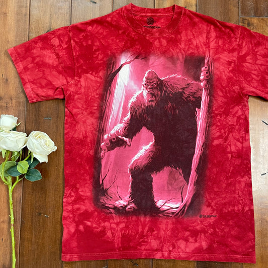 Vintage Y2K Yeti Big Foot By The Mountain T-Shirt