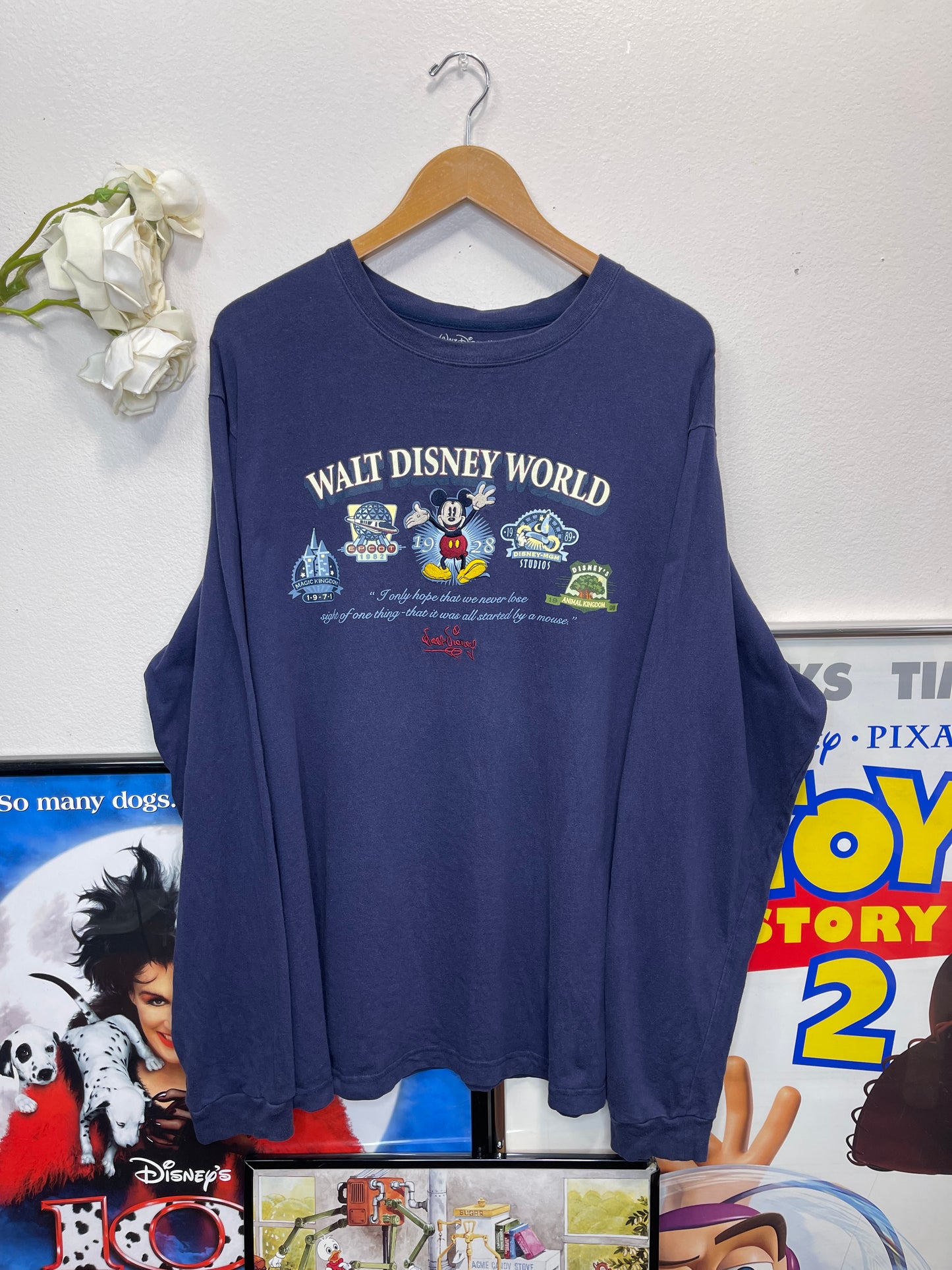 Vintage Y2K Walt Disney World Long Sleeve