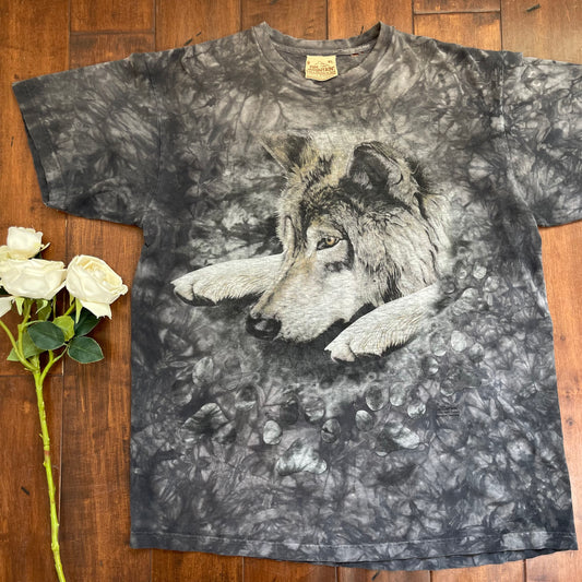 Vintage Y2K Wolf By The Mountain T-Shirt