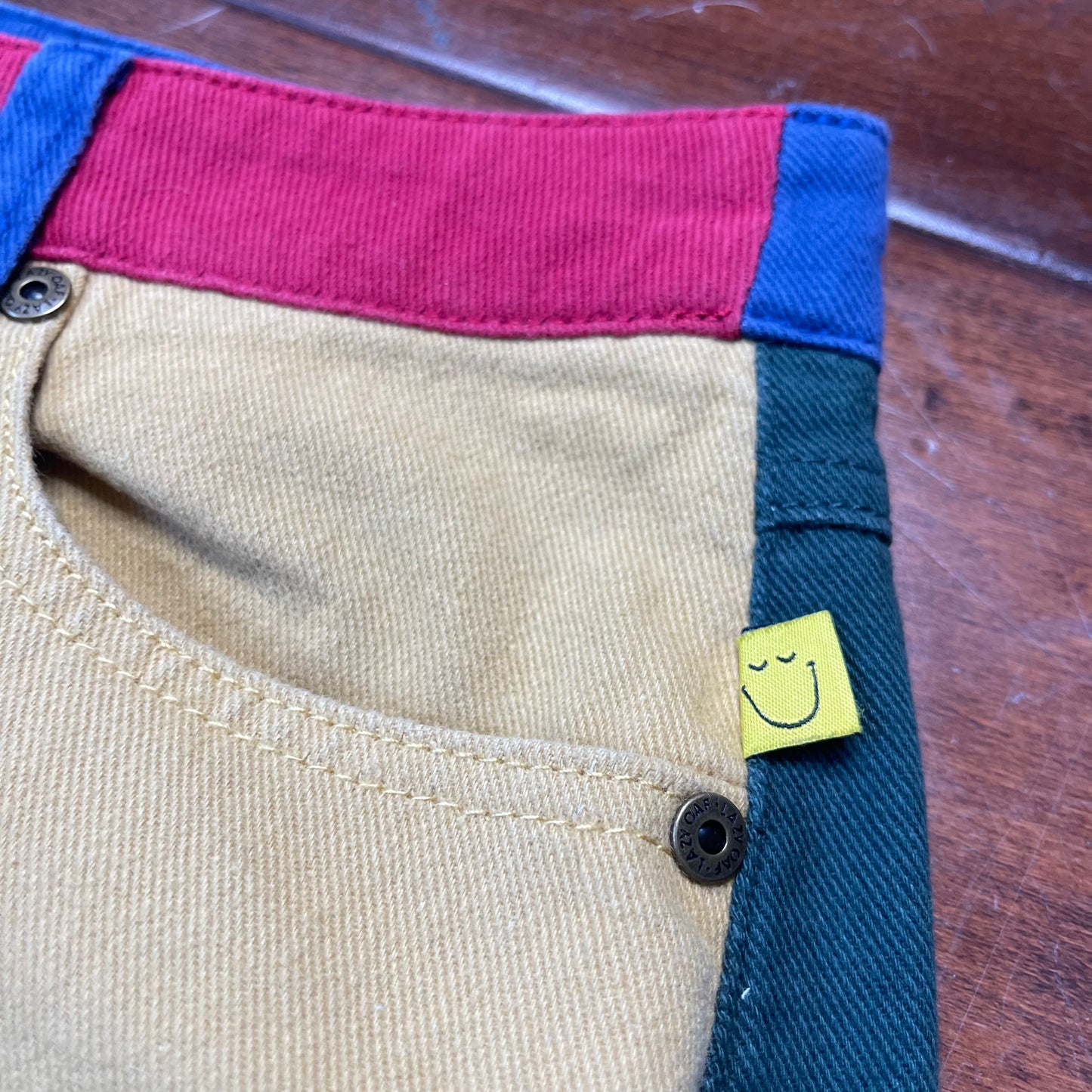 Thrifted Lazy Oaf x Mr. Men Mr. Happy Mr. Wrong Skirt