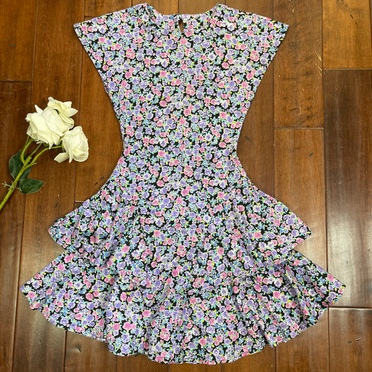 VINTAGE 80’S RAMPAGE FLORAL DRESS