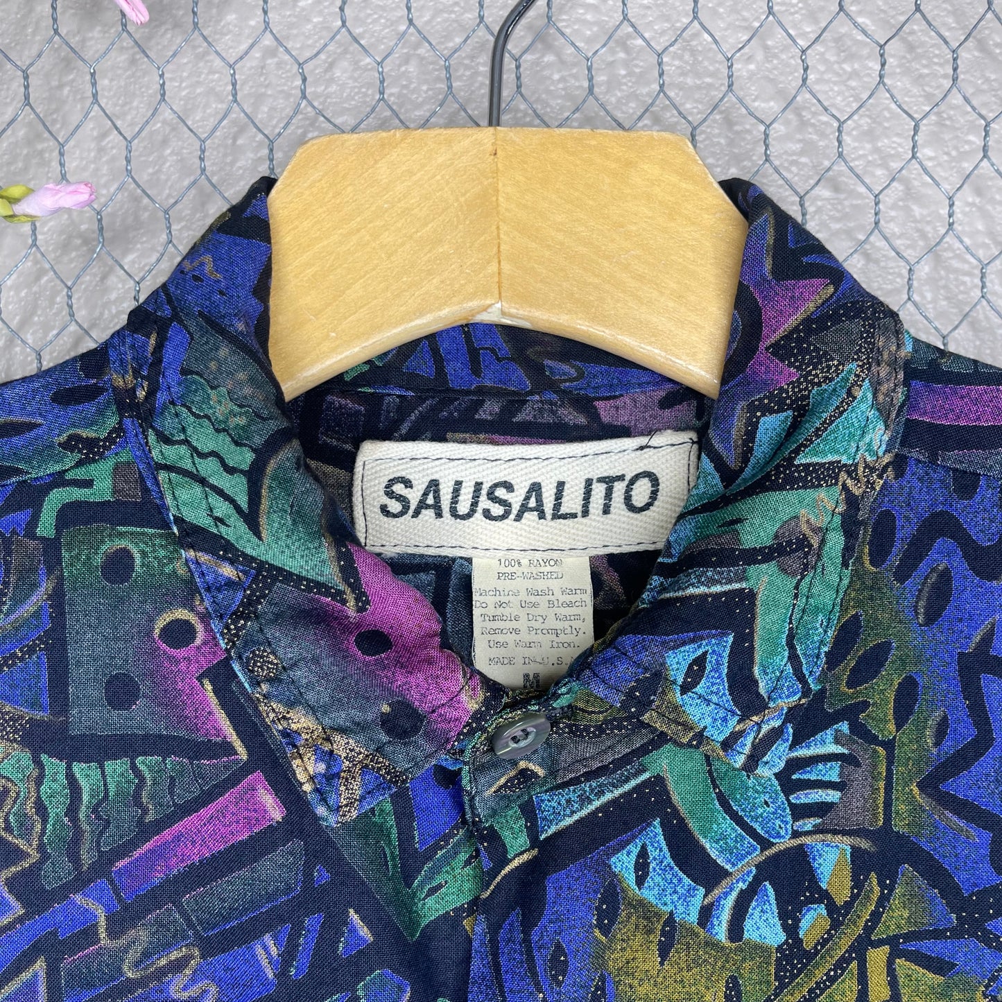 VINTAGE 90’S SAUSALITO BUTTON-UP