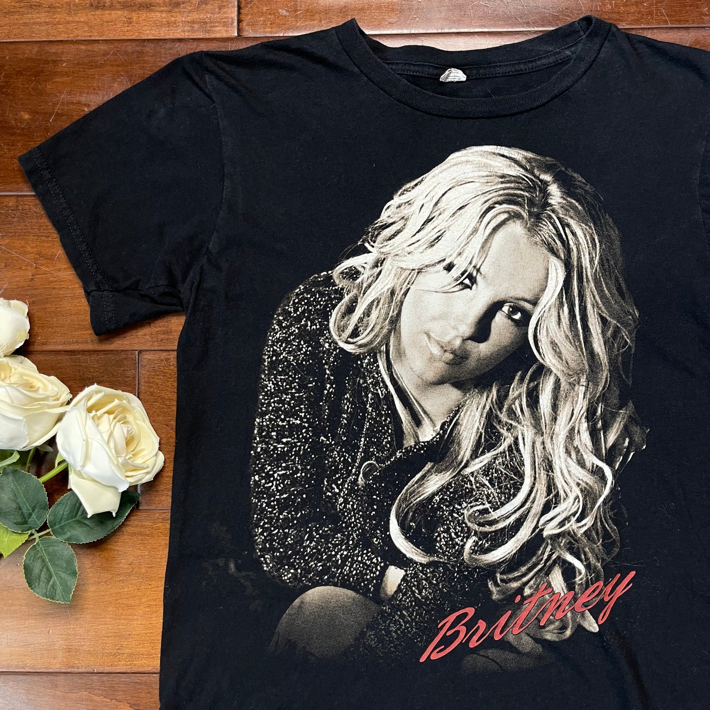 Thrifted Britney Spears Femme Fatale 2011 Tour T-Shirt