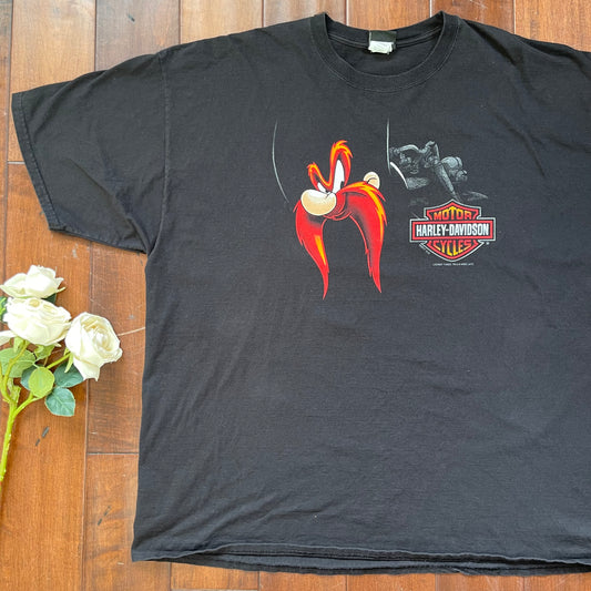 Thrifted Harley Davidson & Looney Tunes T-Shirt