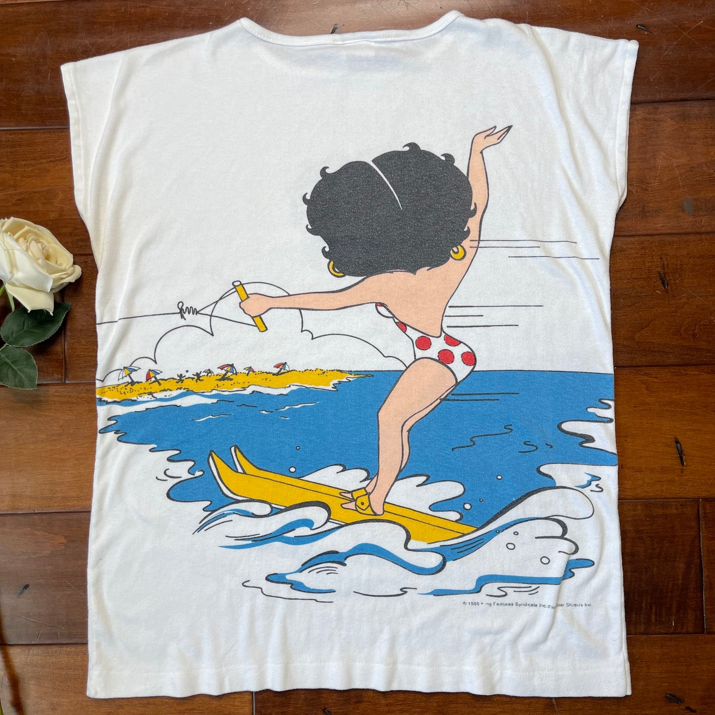 Vintage 1985 Betty Boop Double-Sided Tee