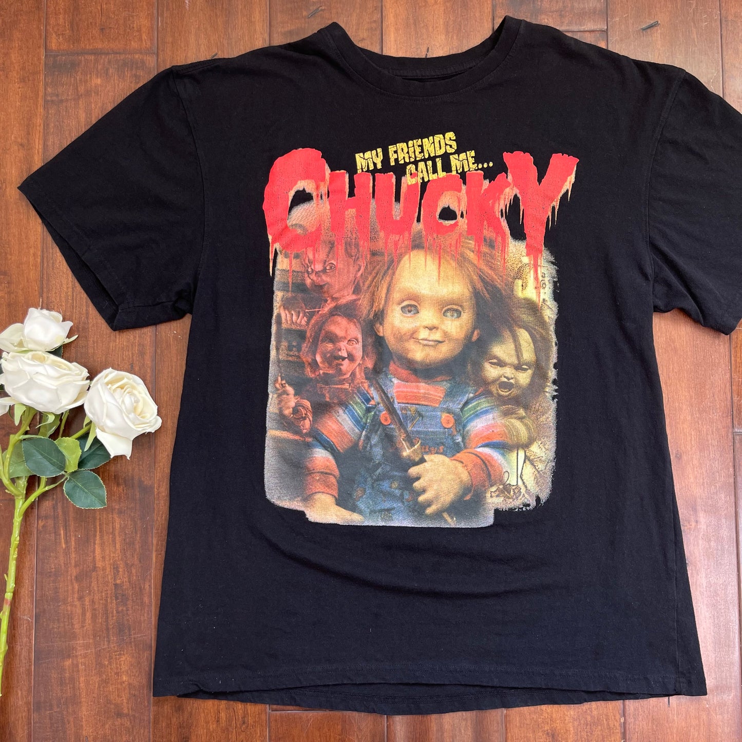 Thrifted “My Friends Call Me…Chucky” T-Shirt