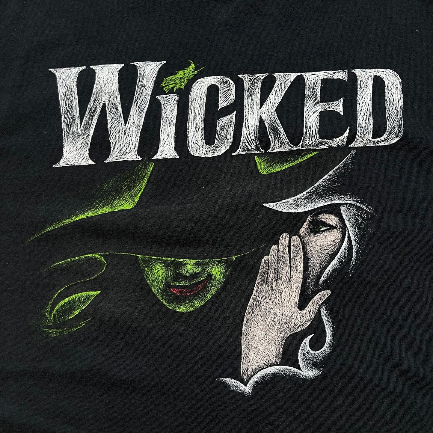 Vintage Wicked Broadway By Green For Good A Collection From Wicked T-Shirt