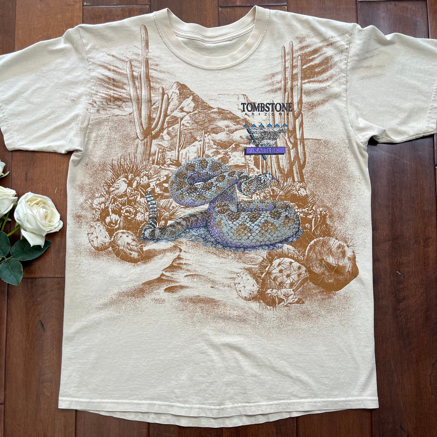 Vintage Tombstone Arizona Rattlesnake T-Shirt