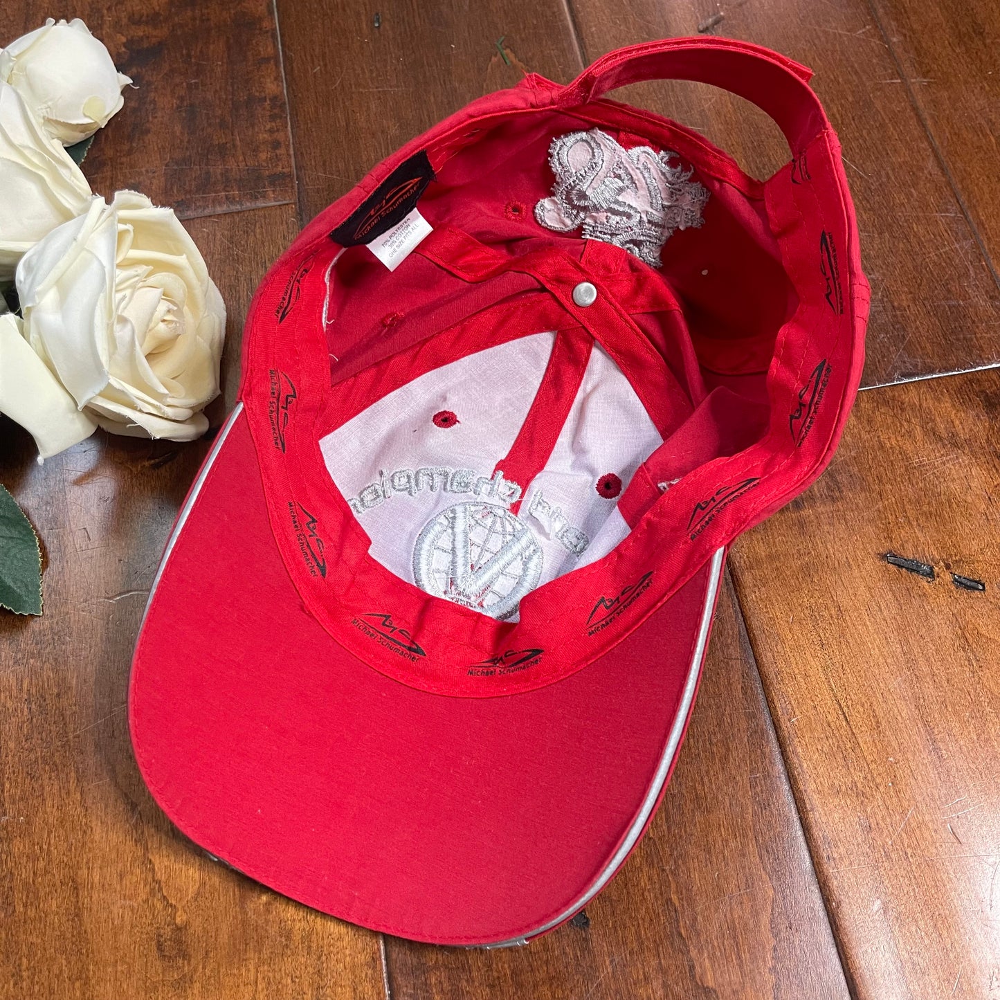 Vintage Ferrari Hat F1 Michael Schumacher 7 Times World Champion Formula 1 Official Cap