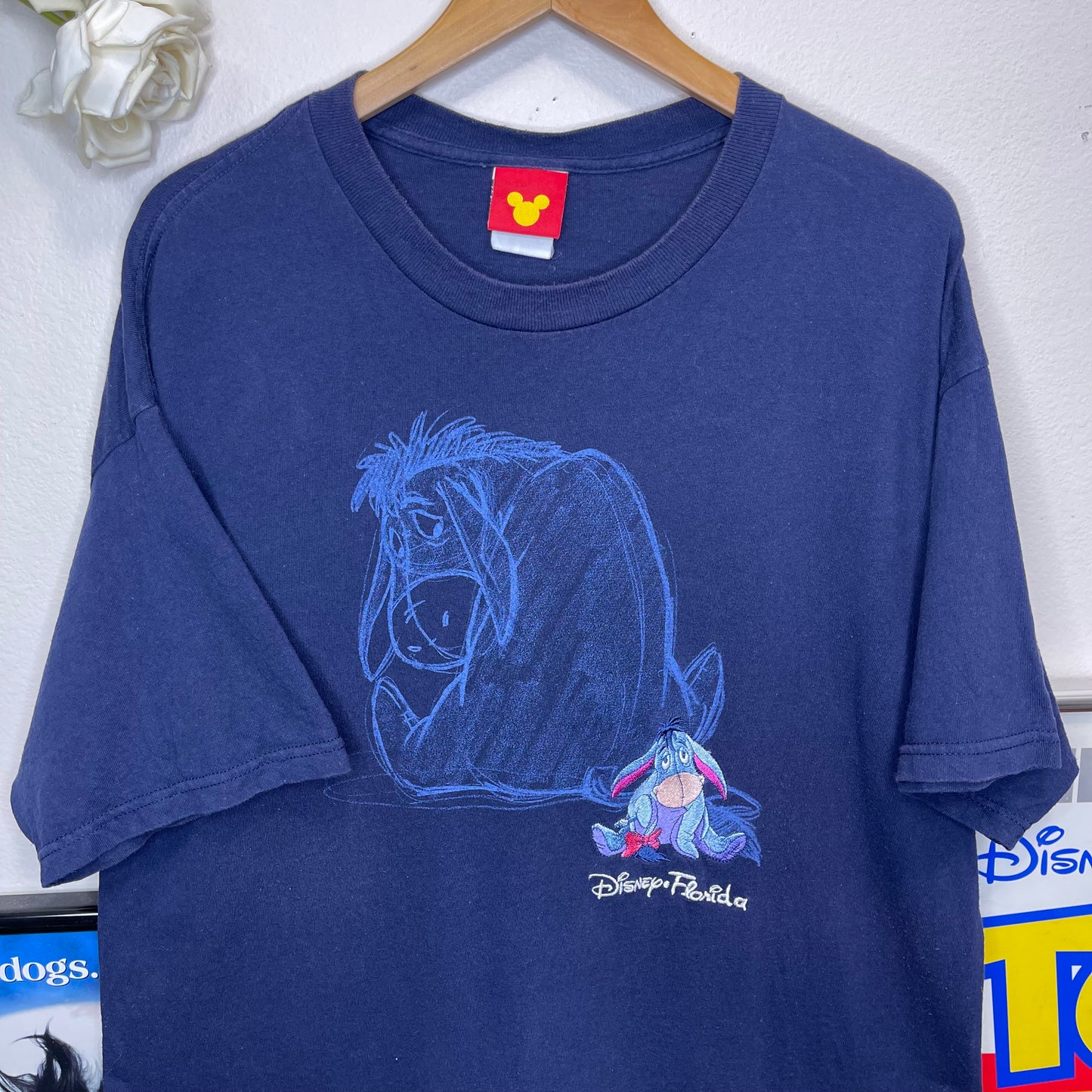 Vintage Disney Florida Eeyore Embroidered T-Shirt