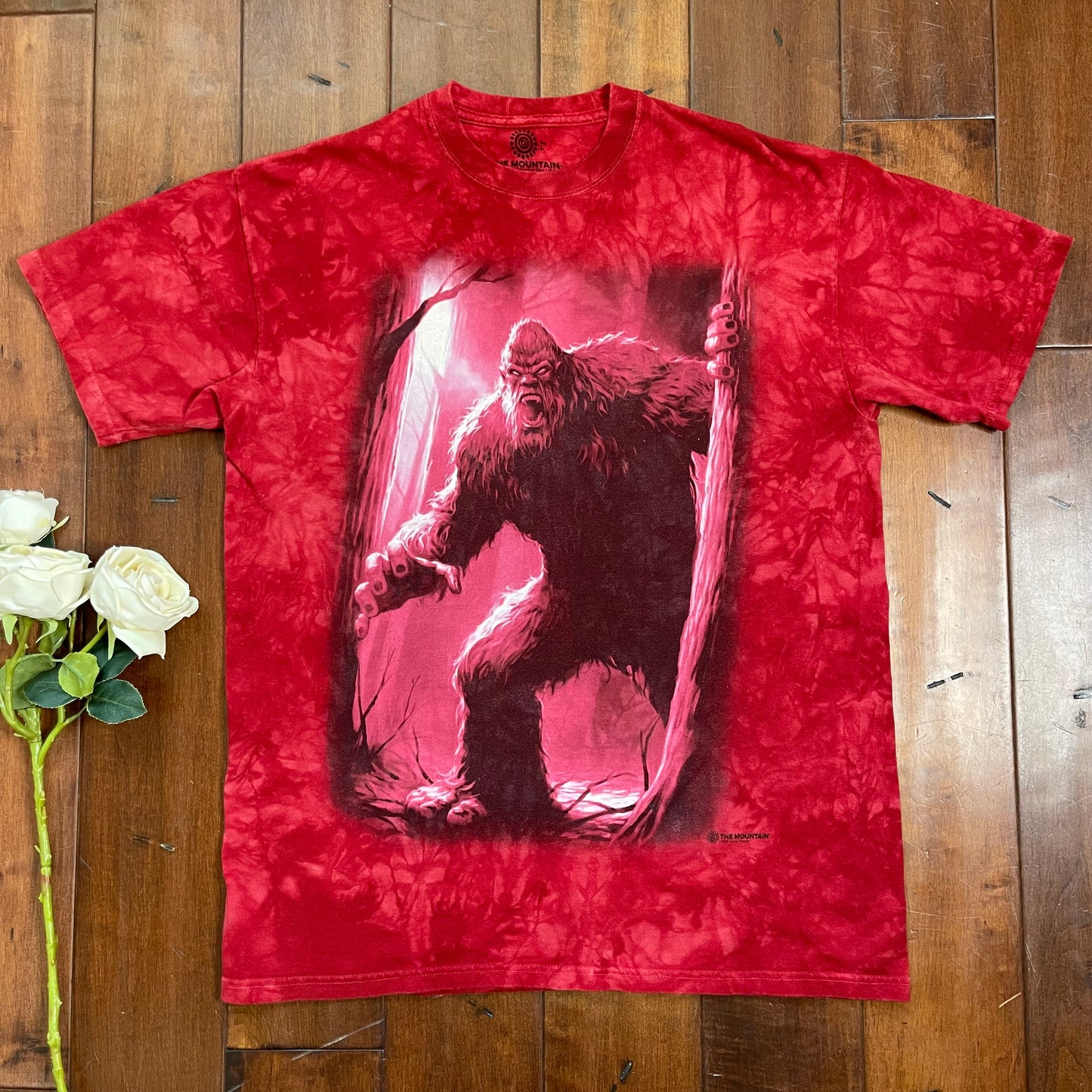 Vintage Y2K Yeti Big Foot By The Mountain T-Shirt